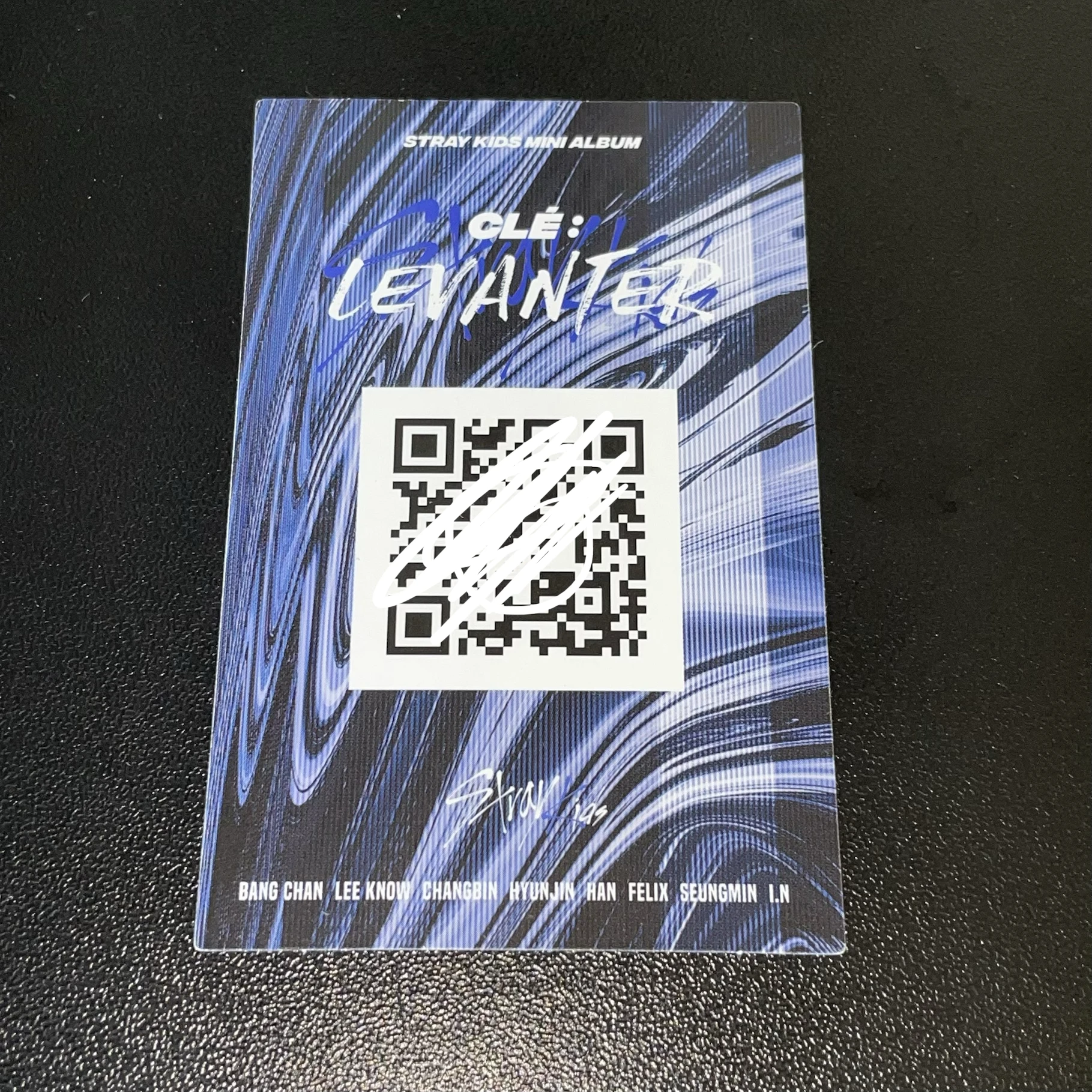 Stray Kids Bang Chan Stray Kids - Bang Chan - Clé: Levanter Album album photocard album title ver. listing photo 2