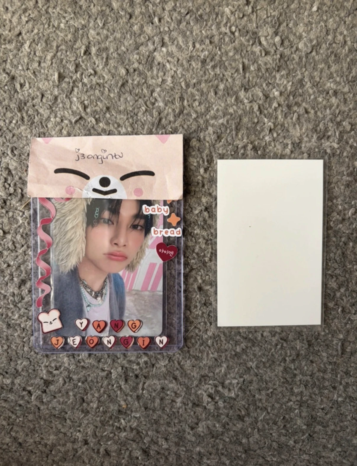 Stray Kids I.N Stray Kids - I.N - Social Path Album neowing (cdjapan) pob (pre-order benefit) trading card supplemental listing photo 2