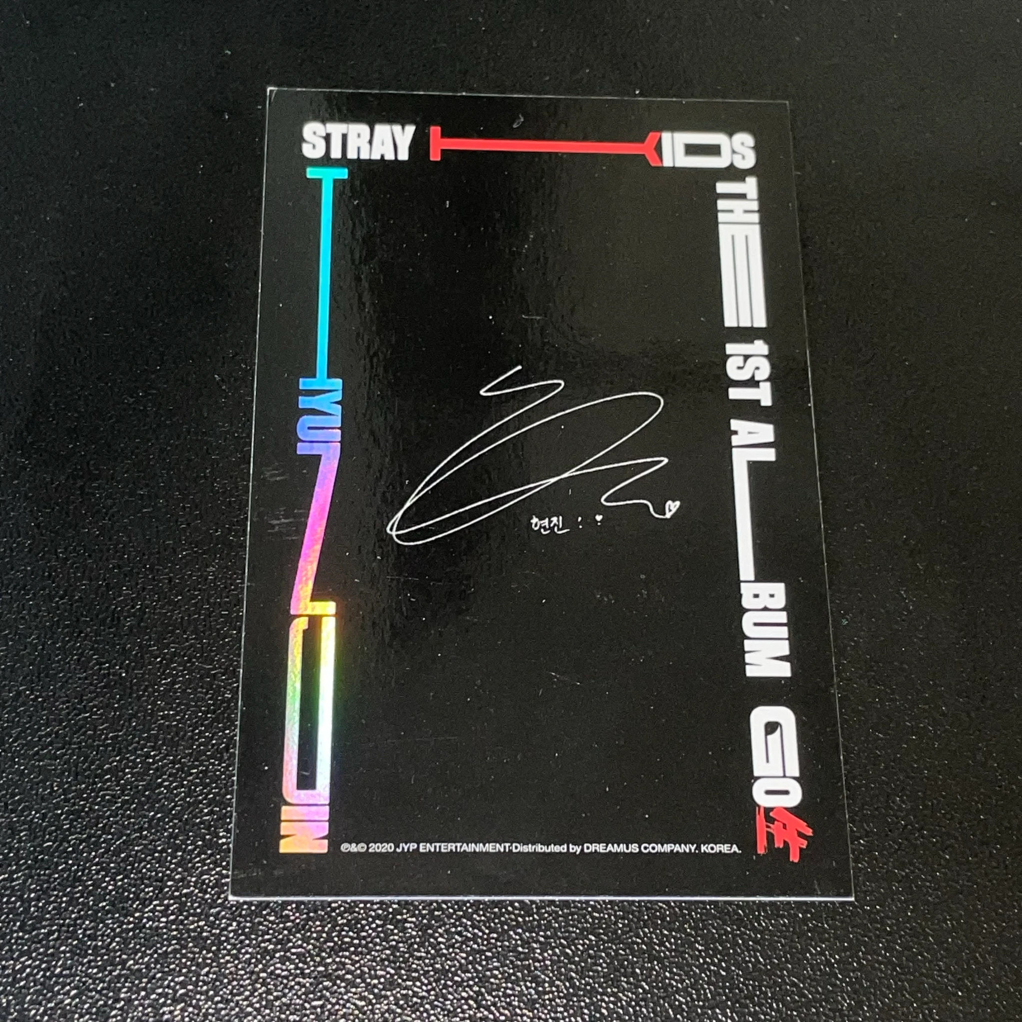 Stray Kids Hyunjin Stray Kids - Hyunjin - GO生 Album album photocard limited ver. listing photo 2