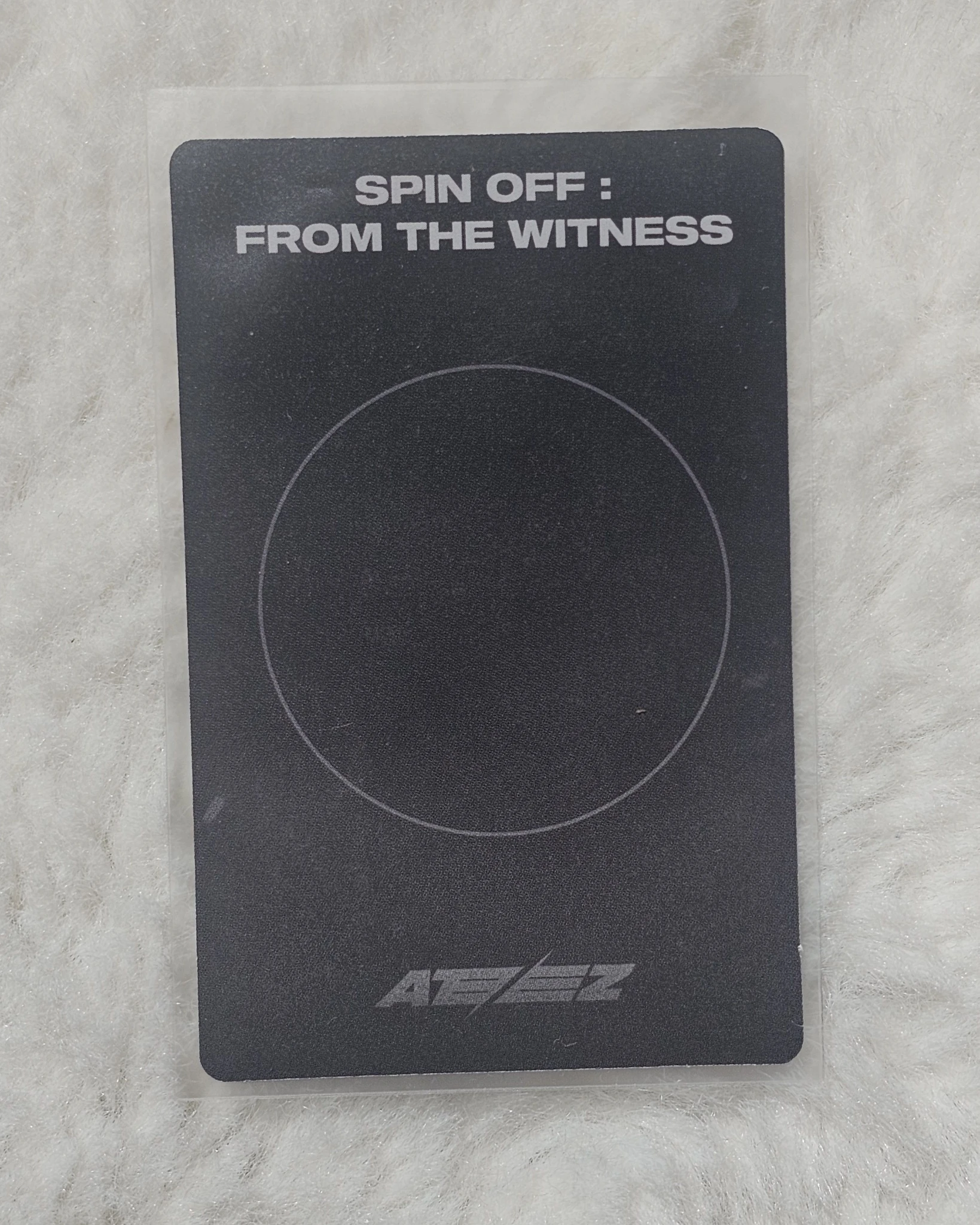 ATEEZ Yunho ATEEZ - Yunho - SPIN OFF : FROM THE WITNESS Album album photocard USA exclusive listing photo 2