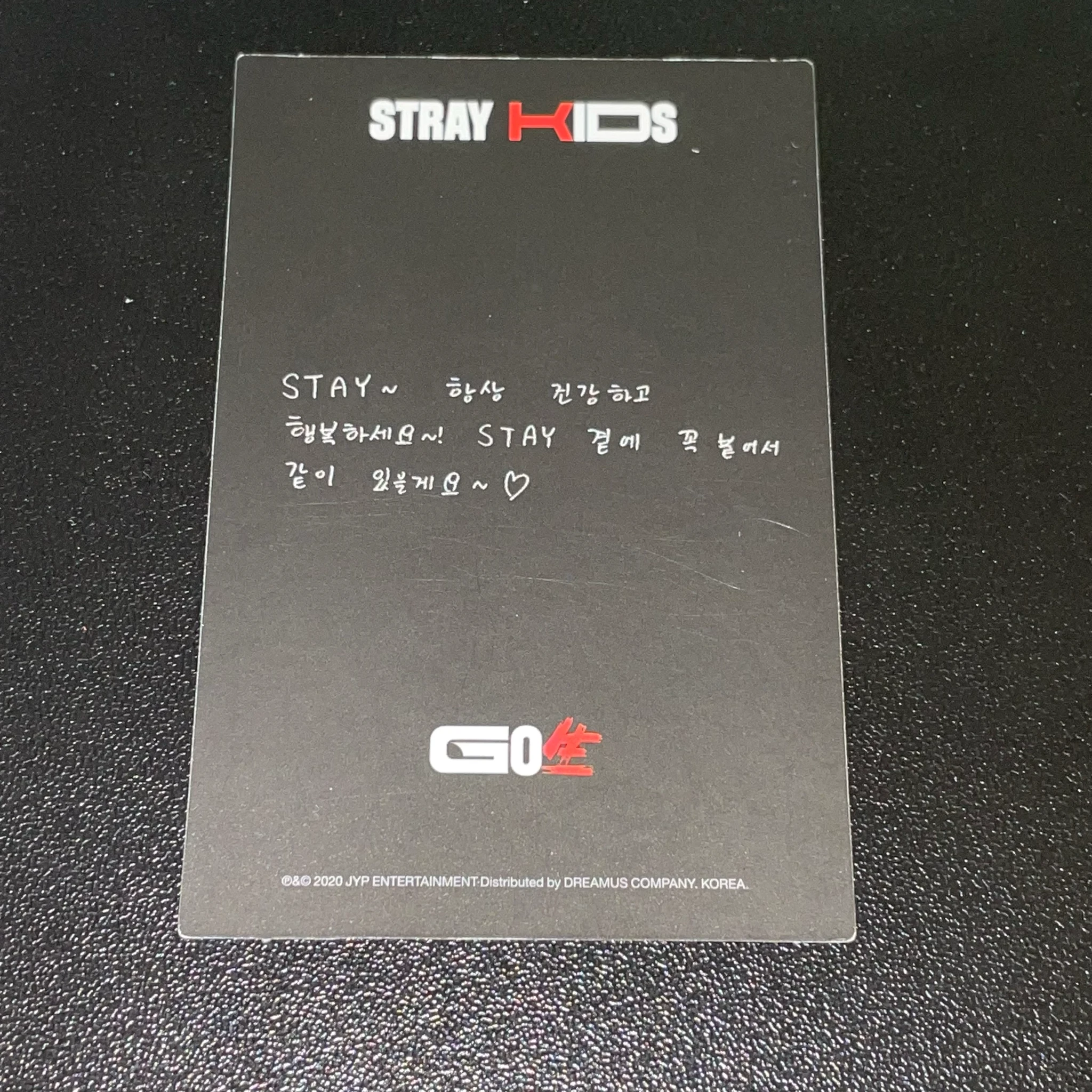 Stray Kids HAN Stray Kids - HAN - GO生 Album concept version listing photo 2