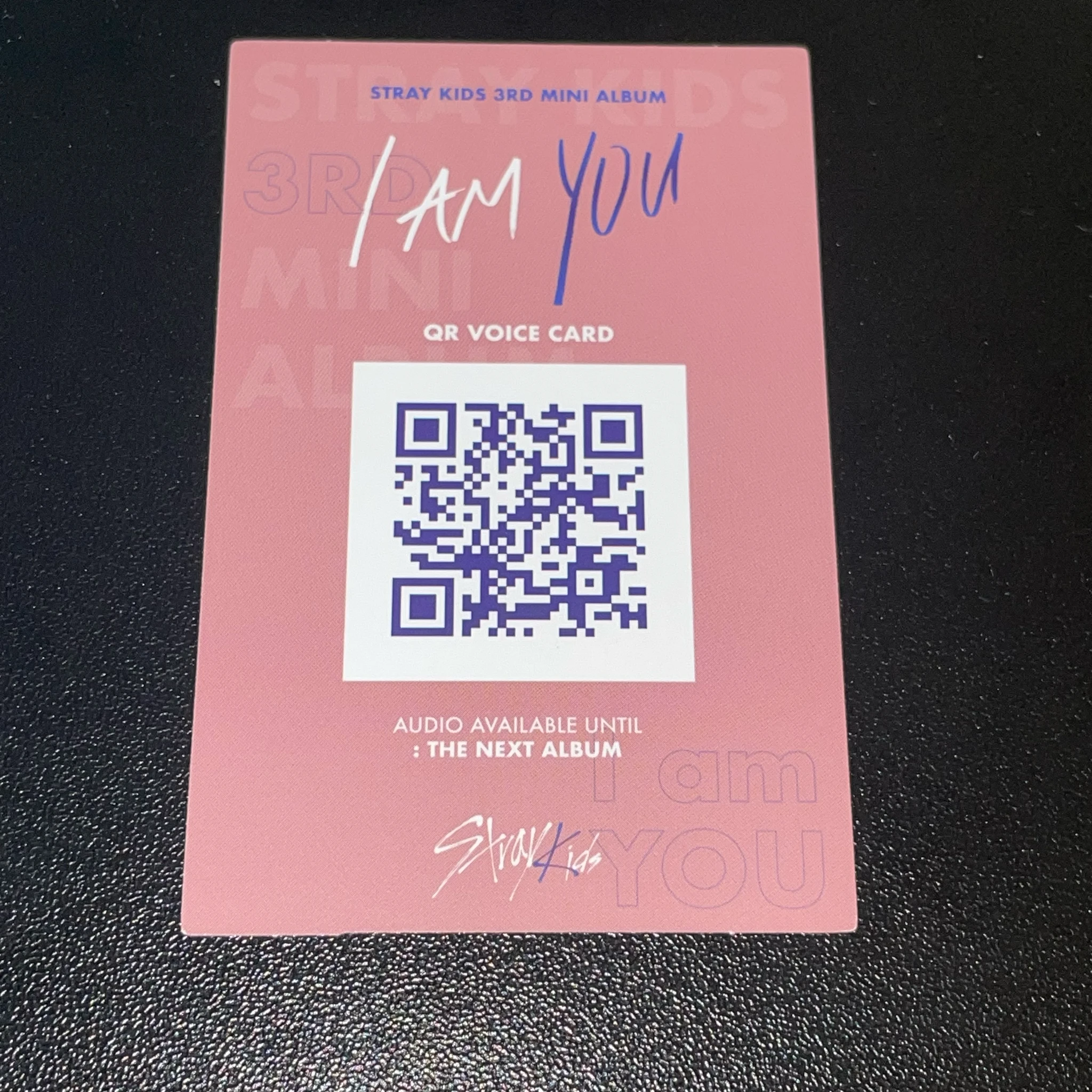 Stray Kids Seungmin Stray Kids - Seungmin - I am YOU Album album photocard handwriting ver. listing photo 2