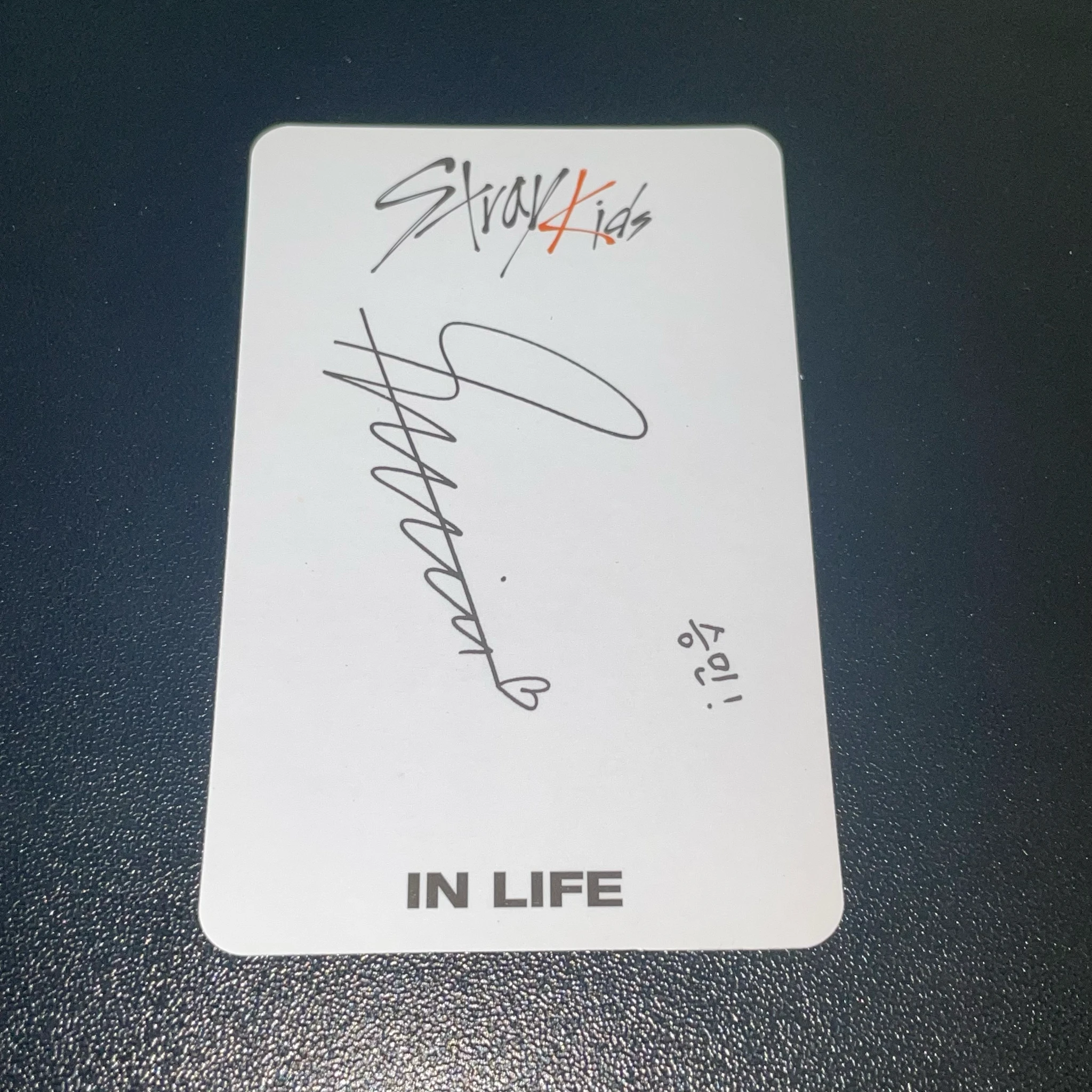 Stray Kids Seungmin Stray Kids - Seungmin - In Life Album yizhiyu video call fansign round 1 listing photo 2
