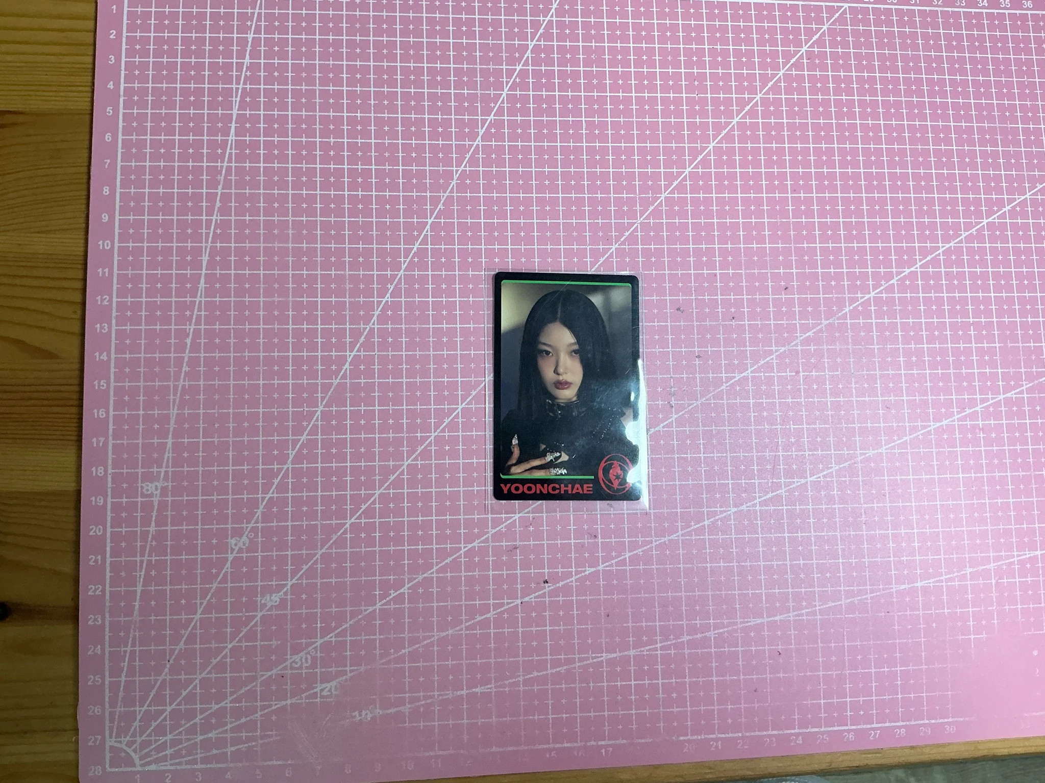 KATSEYE Yoonchae KATSEYE - Yoonchae - BEAUTIFUL CHAOS Album vinyl version album photocard photocard set double-sided listing photo 2