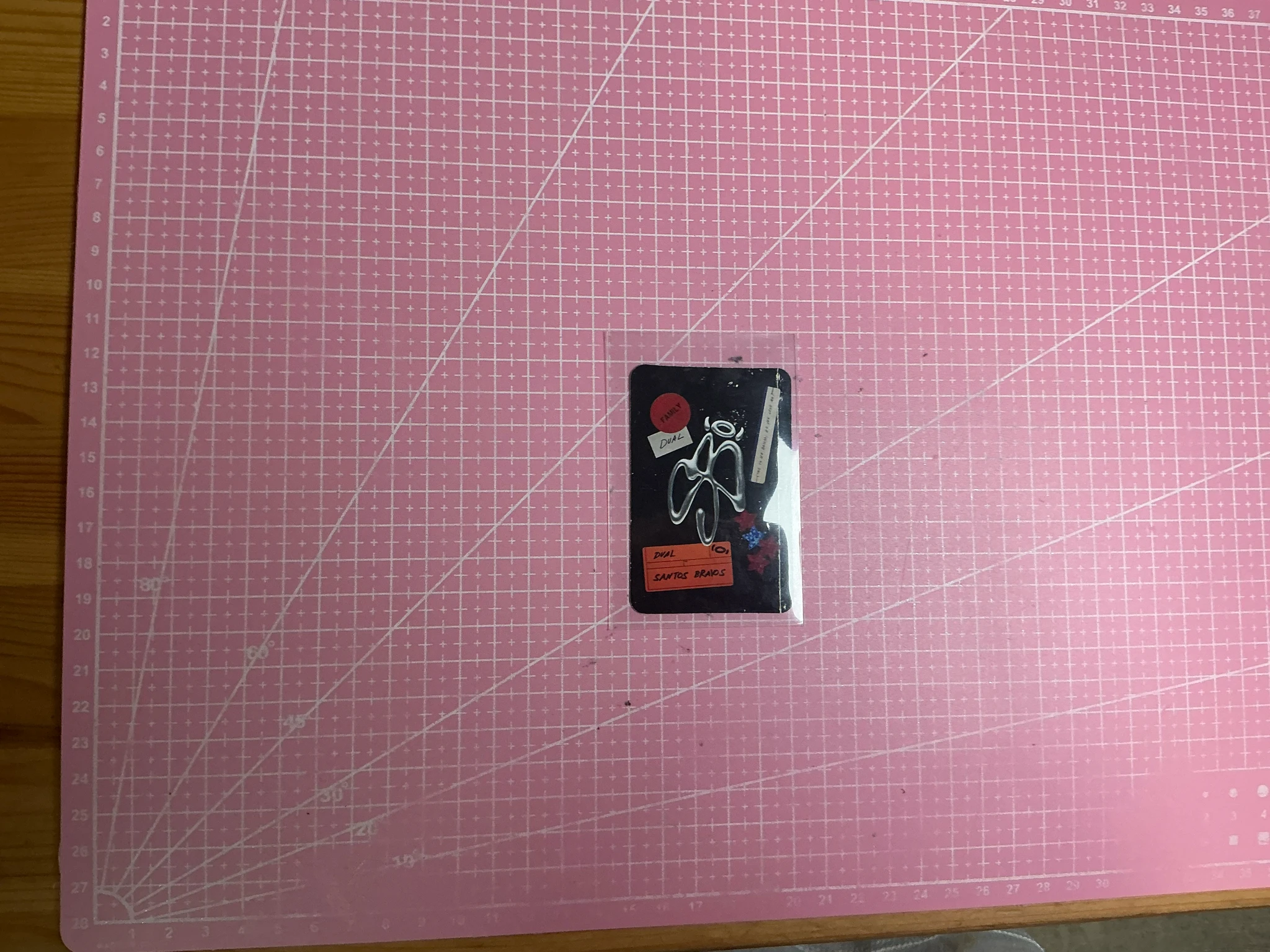 Santos Bravos Santos Bravos - DUAL Album deluxe version album photocard non-standard size listing photo 2