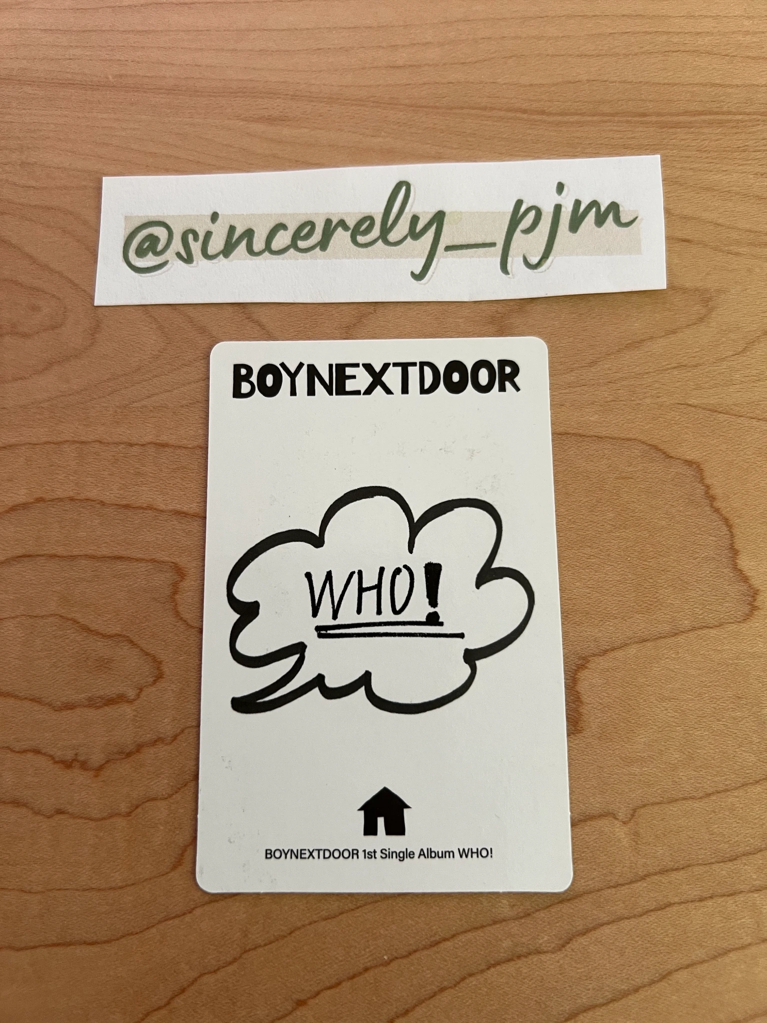 BOYNEXTDOOR Sungho BOYNEXTDOOR - Sungho - WHO! Album listing photo 2