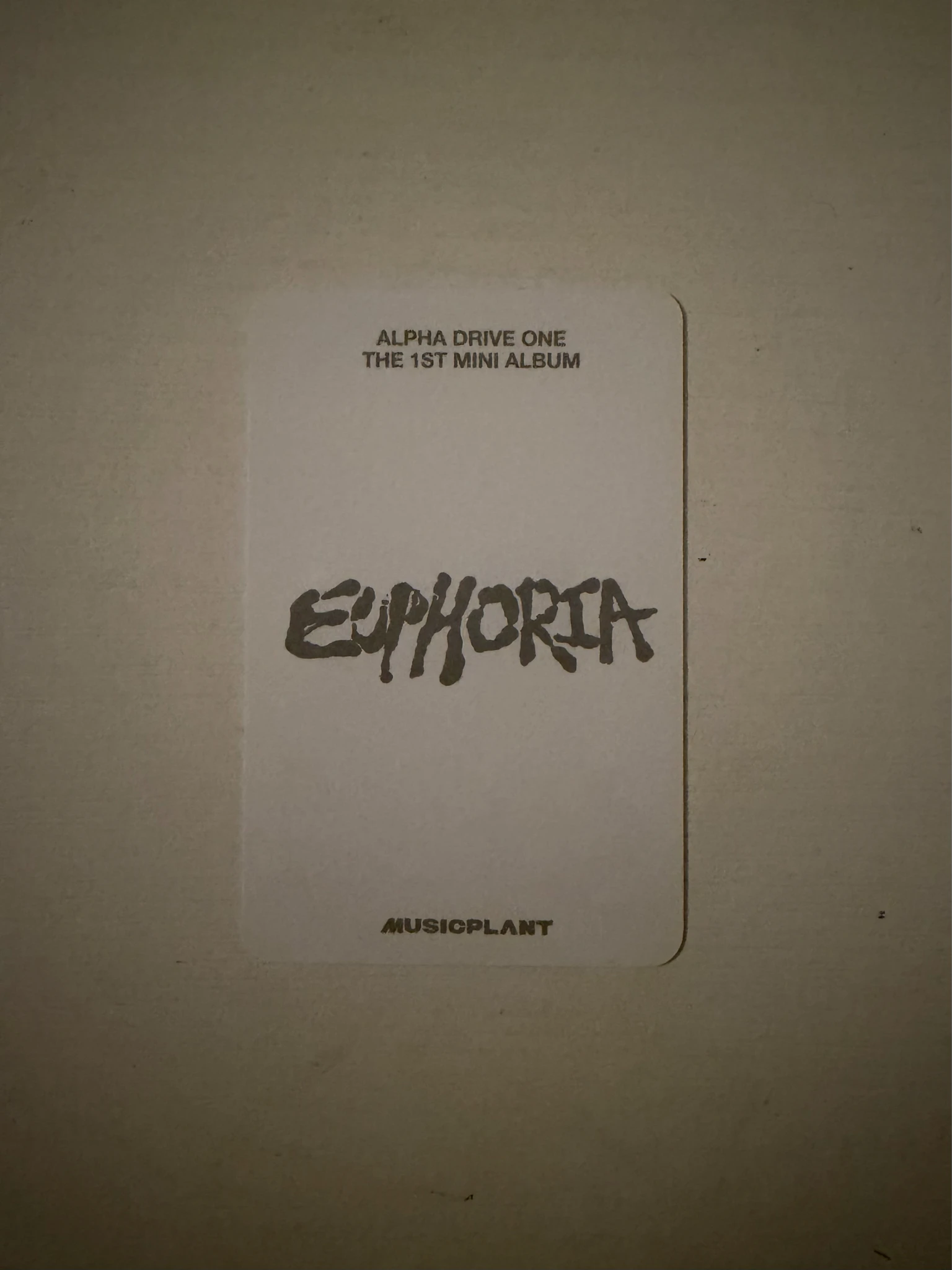 ALPHA DRIVE ONE Geonwoo ALPHA DRIVE ONE - Geonwoo - EUPHORIA Album pob (pre-order benefit) star road version musicplant listing photo 2