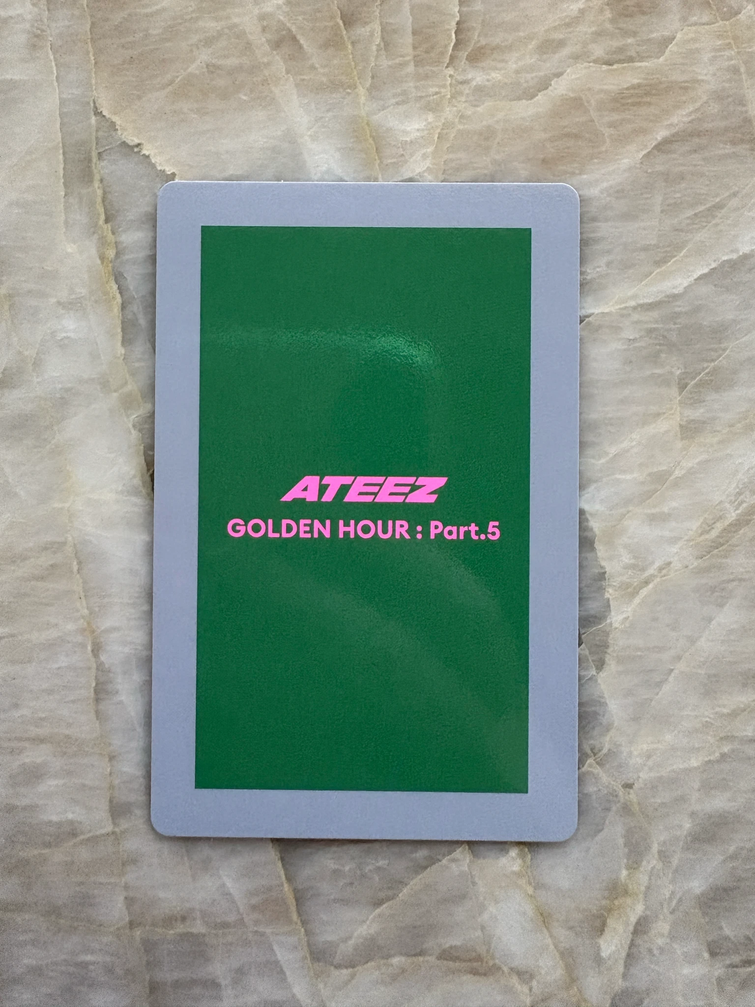 ATEEZ Jongho ATEEZ - Jongho - GOLDEN HOUR : Part.5 Album album photocard diary version listing photo 2