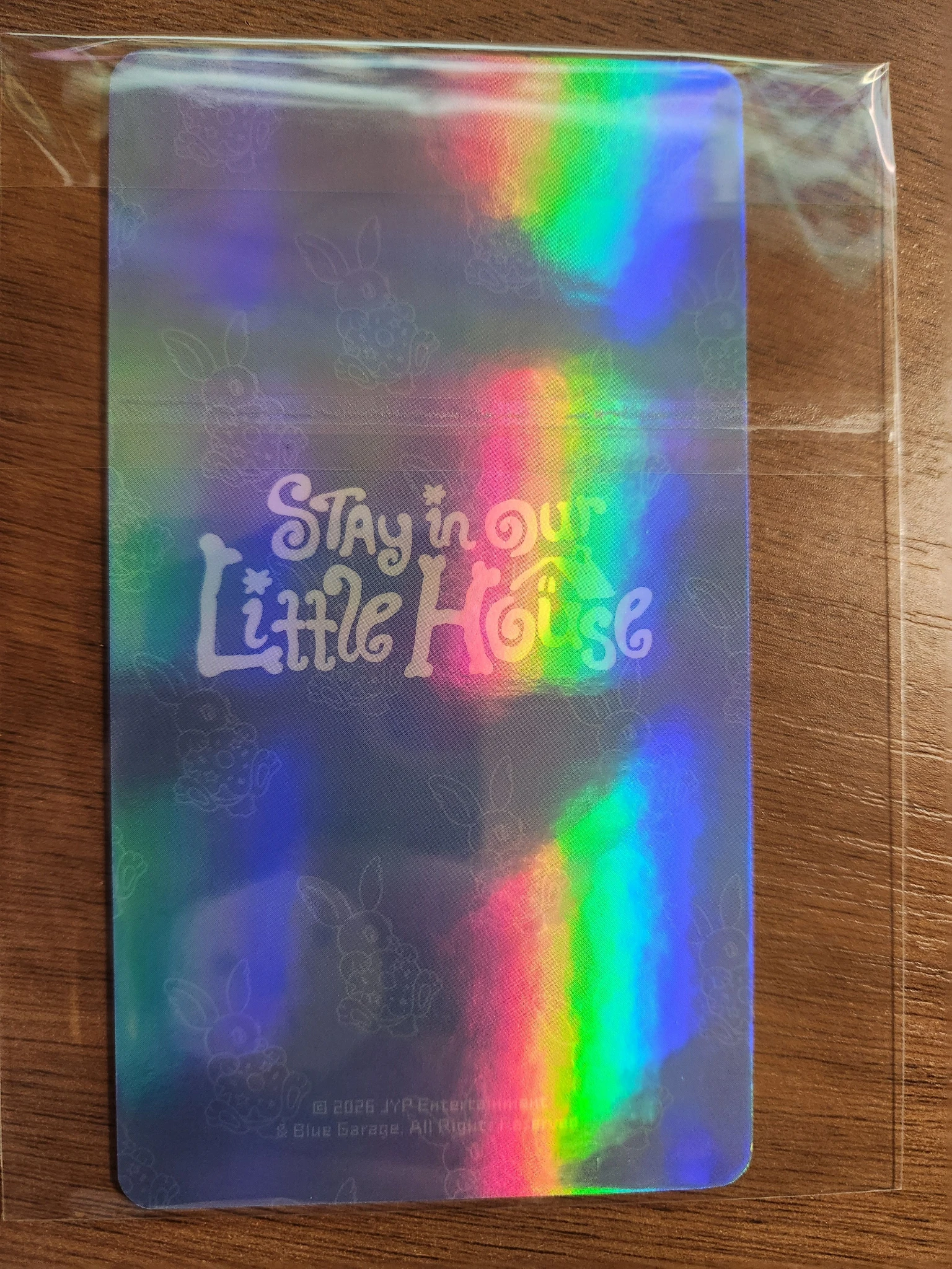 Stray Kids Hyunjin Stray Kids - Hyunjin - 6th Fanmeeting - STAY in Our Little House  Event non-standard size trading card holographic (hologram) listing photo 2