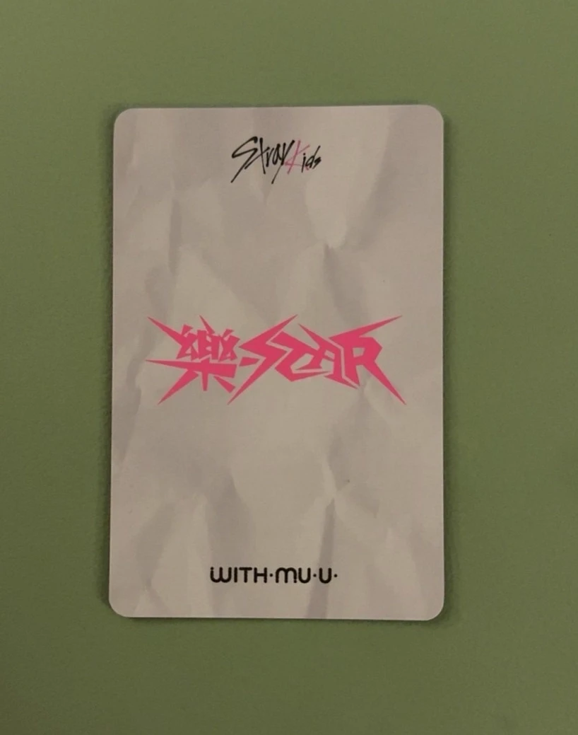 Stray Kids Felix Stray Kids - Felix - Rock-Star Album pre-order benefit (pob) withmuu listing photo 2