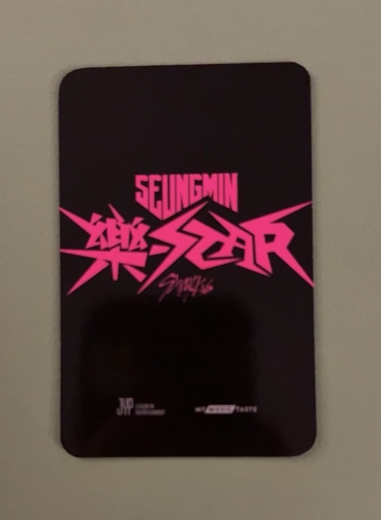 Stray Kids Seungmin Stray Kids - Seungmin - Rock-Star Album mymusictaste (mmt) pob (pre-order benefit) listing photo 2