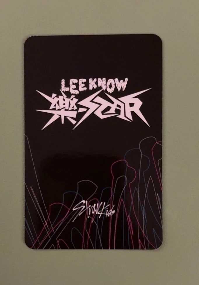 Stray Kids Lee Know Stray Kids - Lee Know - Rock-Star Album album photocard nemo version listing photo 2