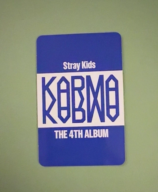 Stray Kids I.N Stray Kids - I.N - KARMA Album album photocard accordion version listing photo 2