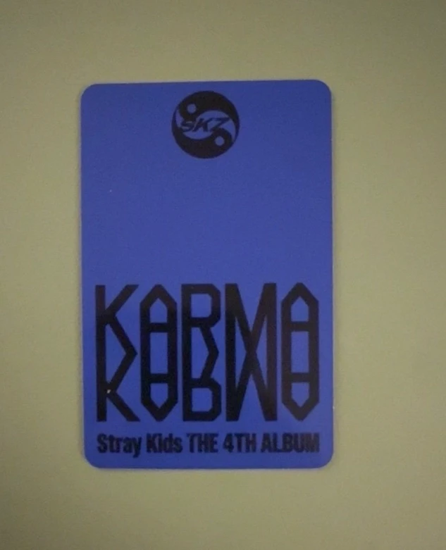 Stray Kids Stray Kids - Felix & Seungmin & Han - KARMA Album album photocard unit limited ver. listing photo 2