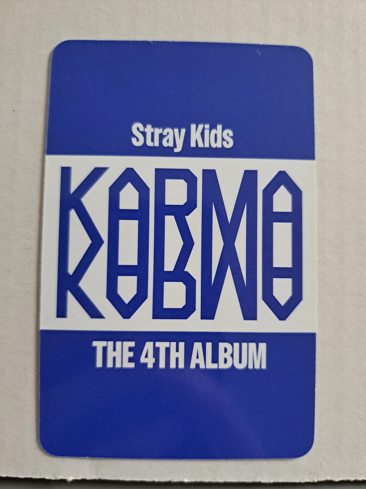 Stray Kids Lee Know Stray Kids - Lee Know - KARMA Album album photocard accordion version listing photo 2
