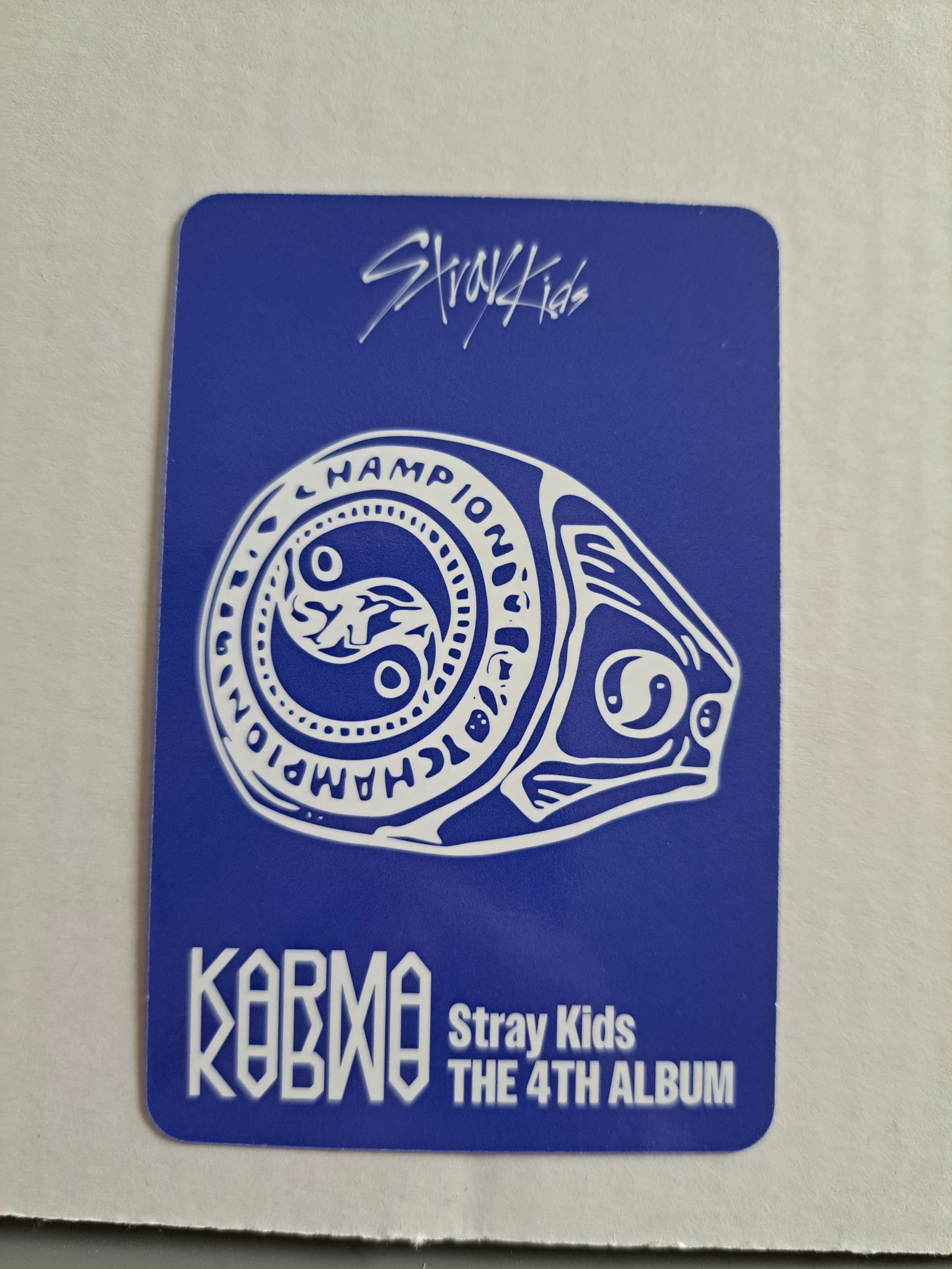 Stray Kids Lee Know Stray Kids - Lee Know - KARMA Album accordion version album photocard first press only listing photo 2
