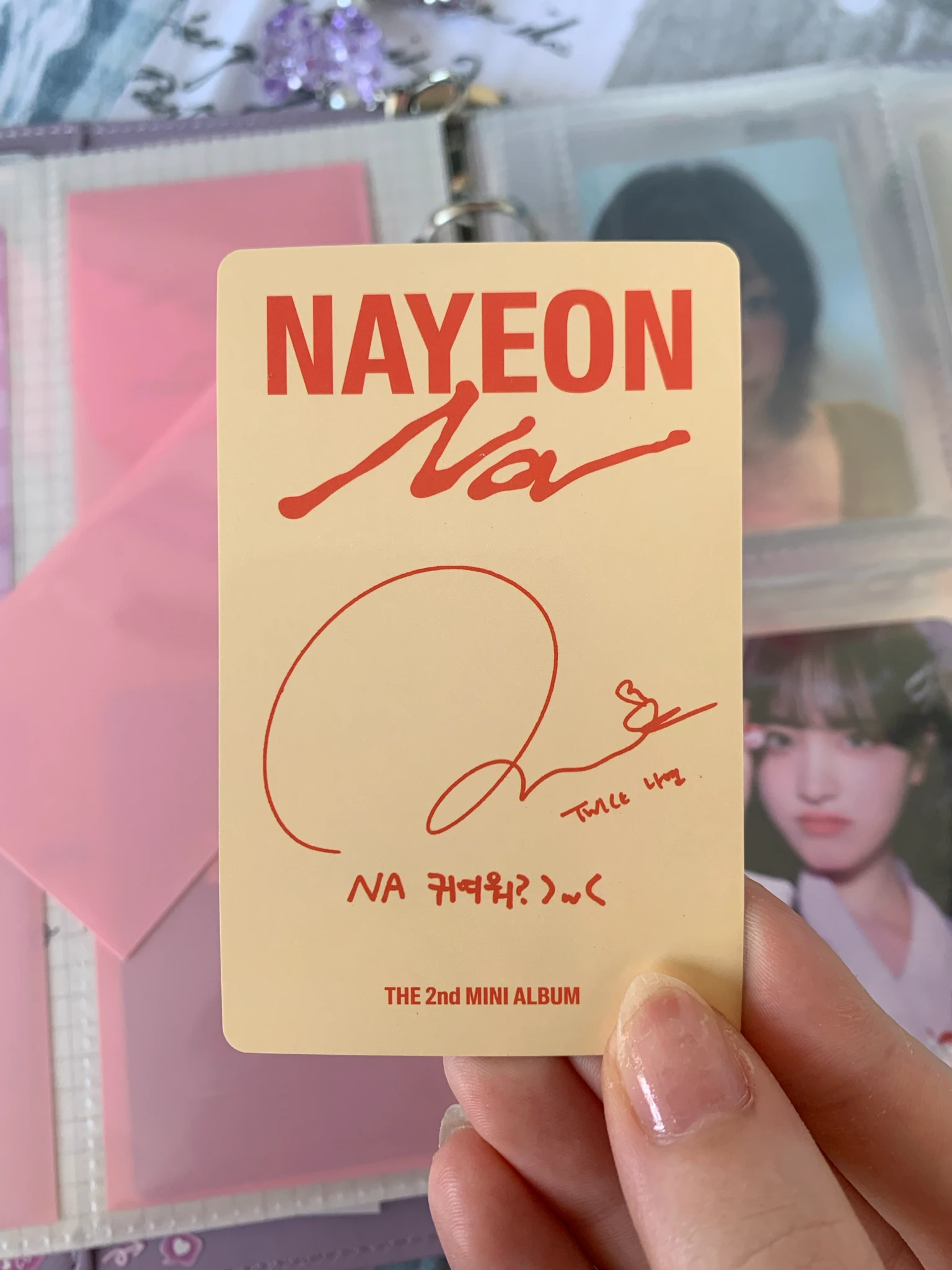 TWICE Nayeon TWICE-Nayeon-Album-nayeon na (solo) listing photo 2