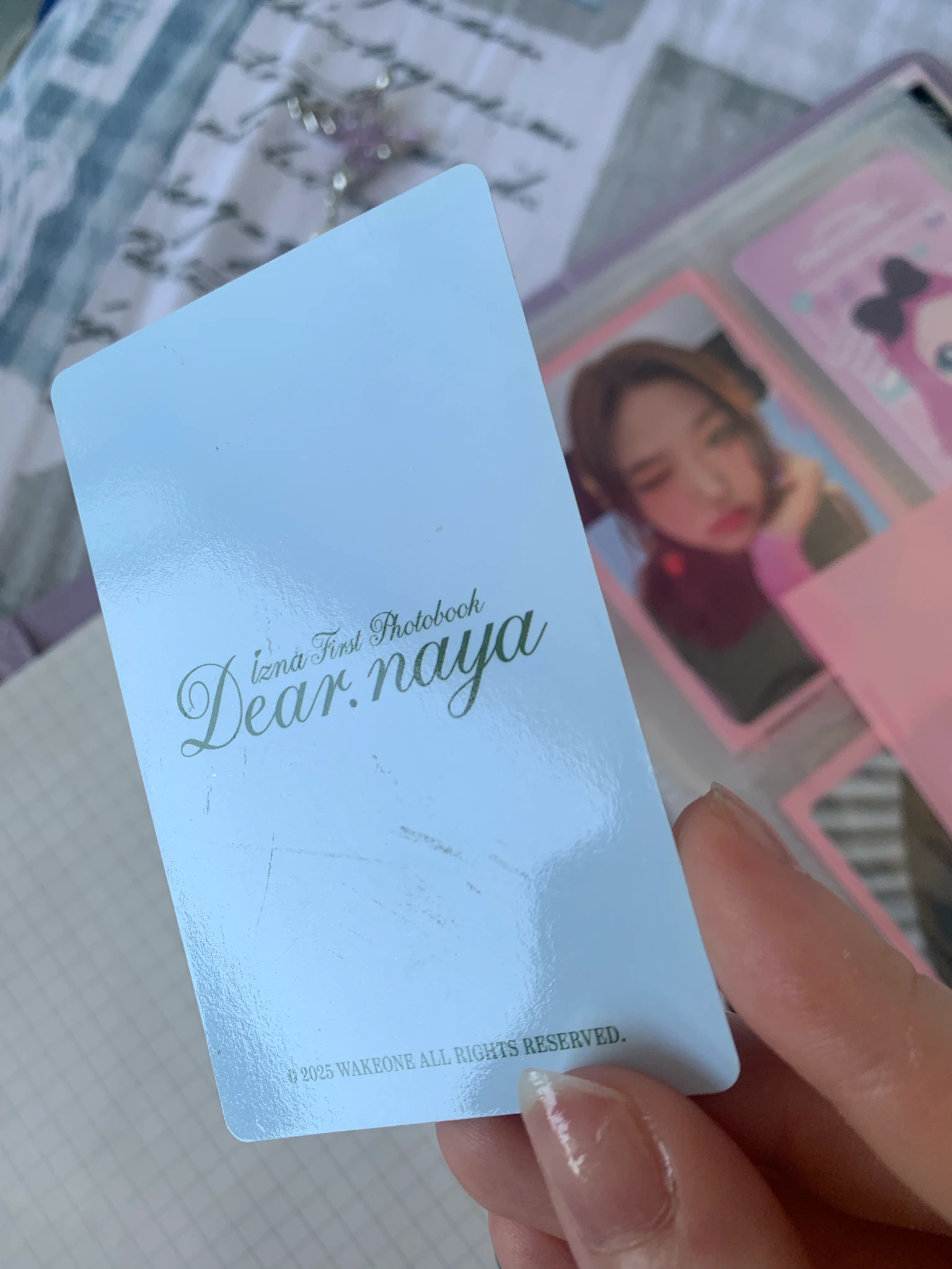 izna Koko izna - Koko - Dear. naya, From. izna Other pob (pre-order benefit) photobook listing photo 2