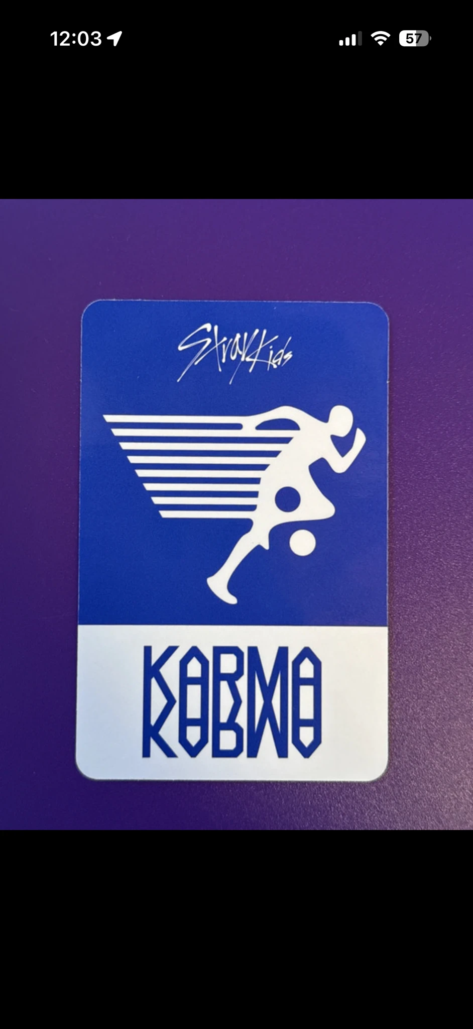 Stray Kids Bang Chan Stray Kids - Bang Chan - KARMA Album album photocard pre-order benefit compact ver. listing photo 2