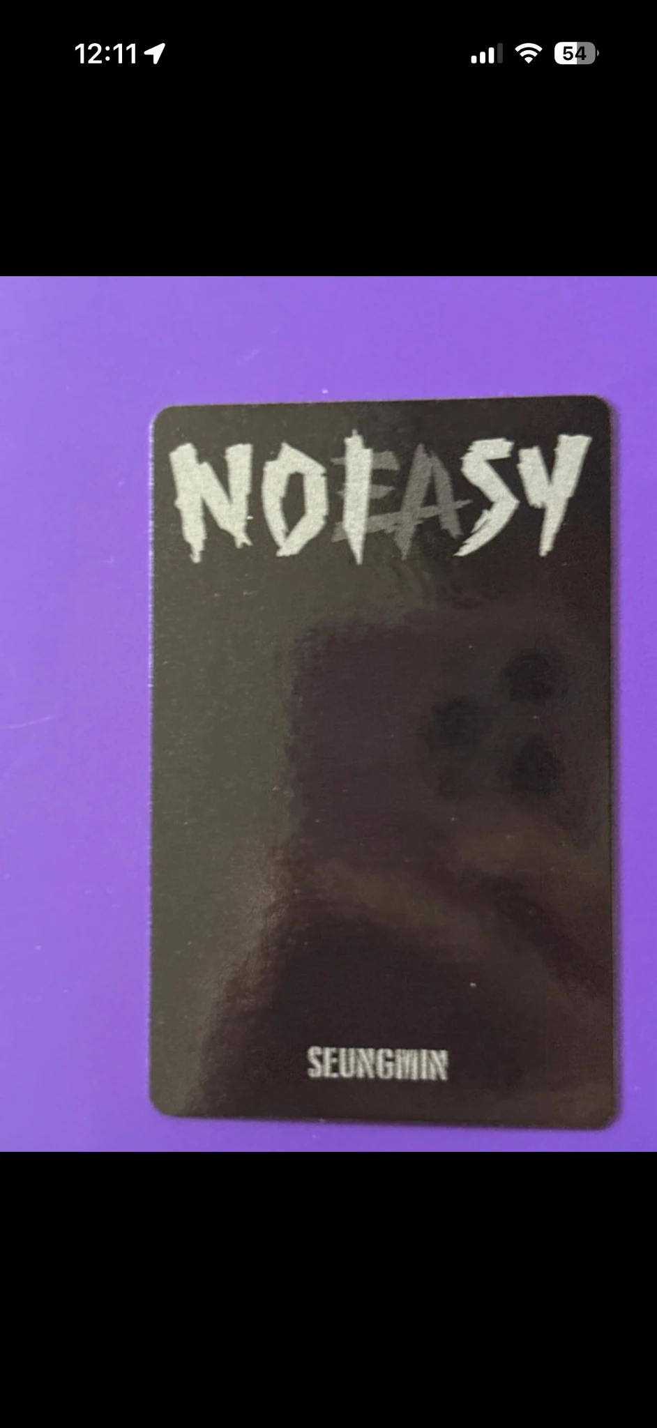 Stray Kids Seungmin Stray Kids - Seungmin - NoEasy Album album photocard limited ver. listing photo 2