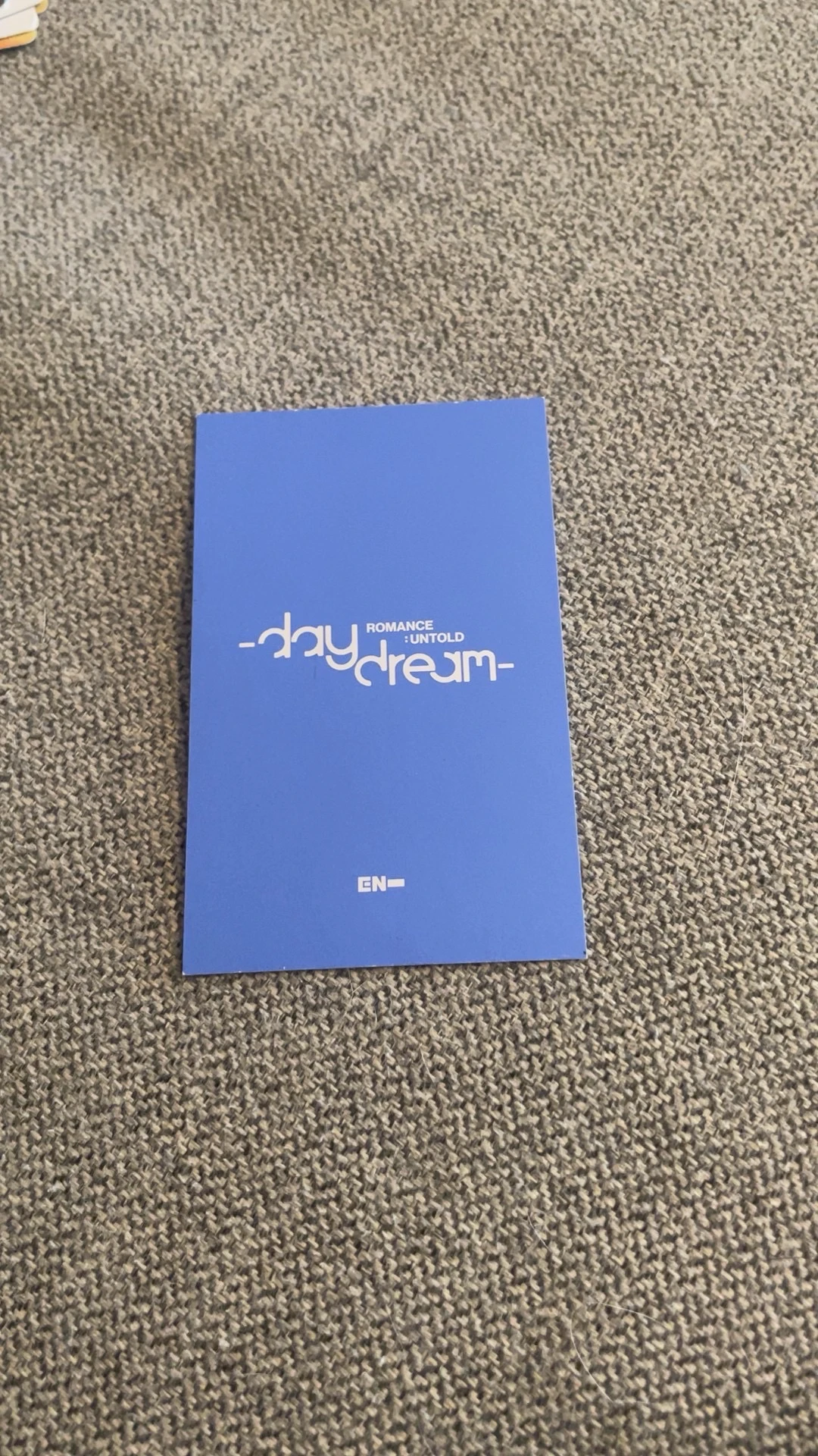 ENHYPEN Jungwon ENHYPEN - Jungwon - ROMANCE: UNTOLD-DAYDREAM- Album weverse album version album photocard weverse photocard set listing photo 2