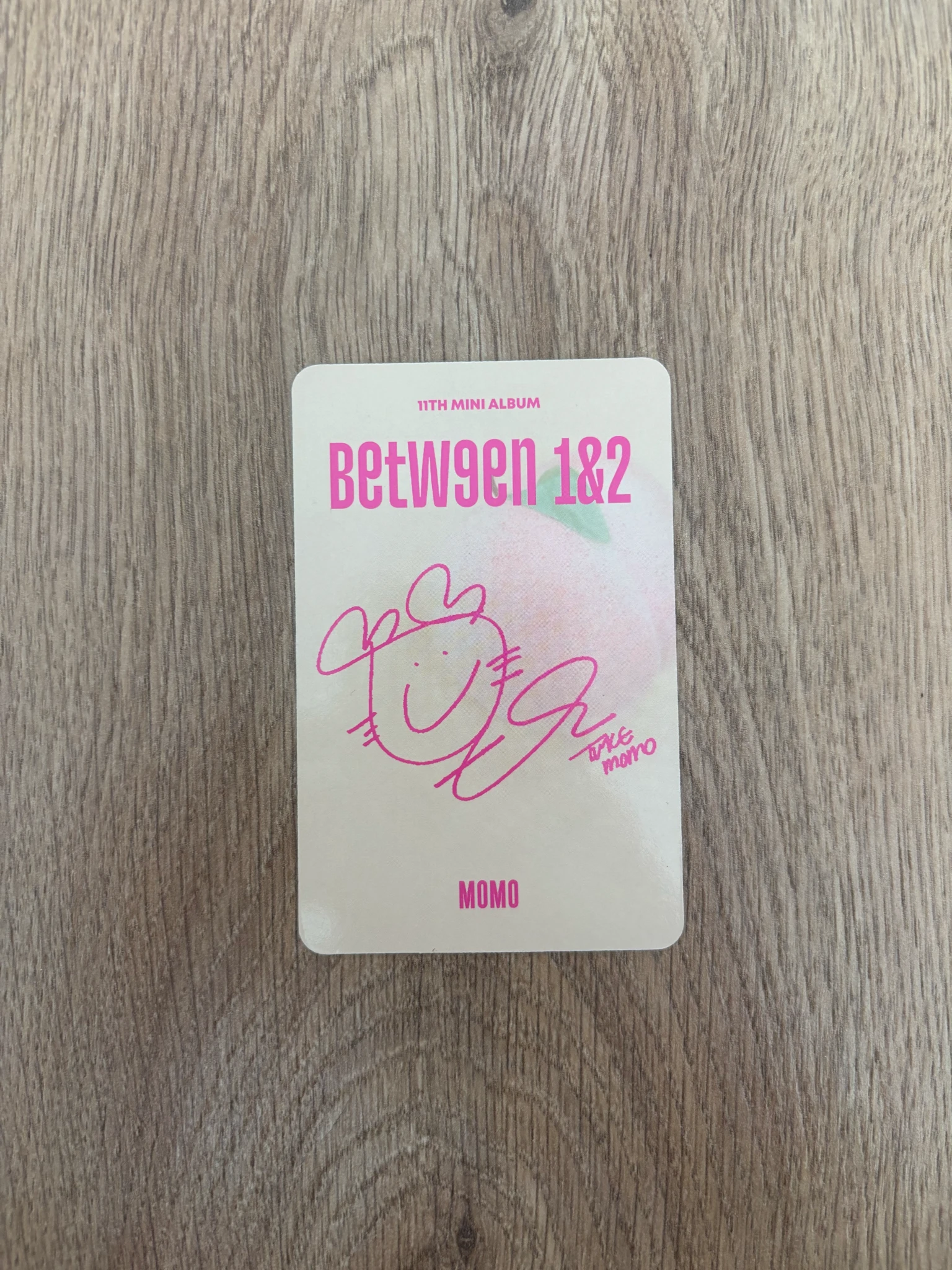 TWICE Momo TWICE-Momo-Album-BETWEEN 1&2 listing photo 2