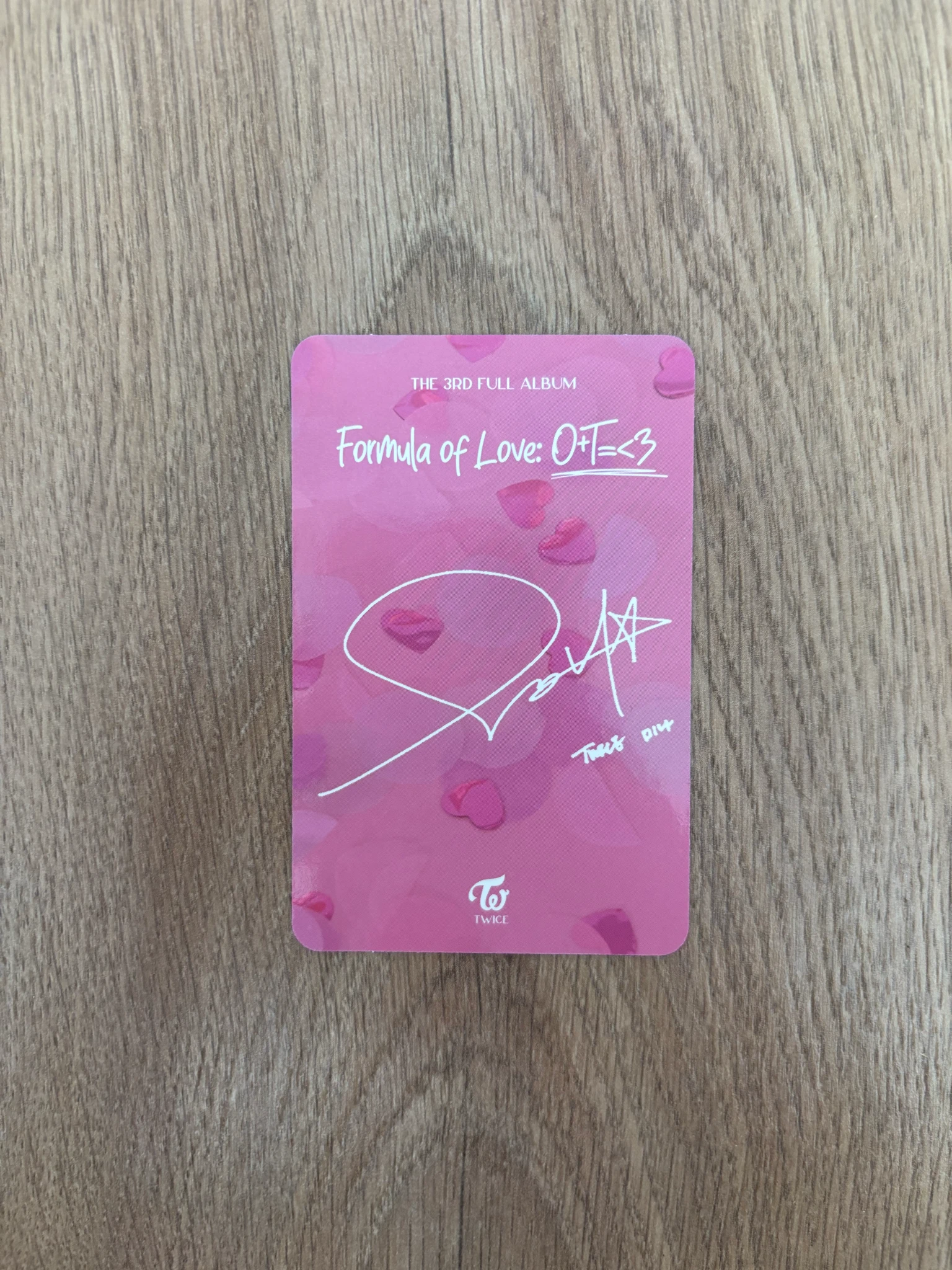TWICE Mina TWICE-Mina-Album-Formula of Love: O+T=<3 listing photo 2