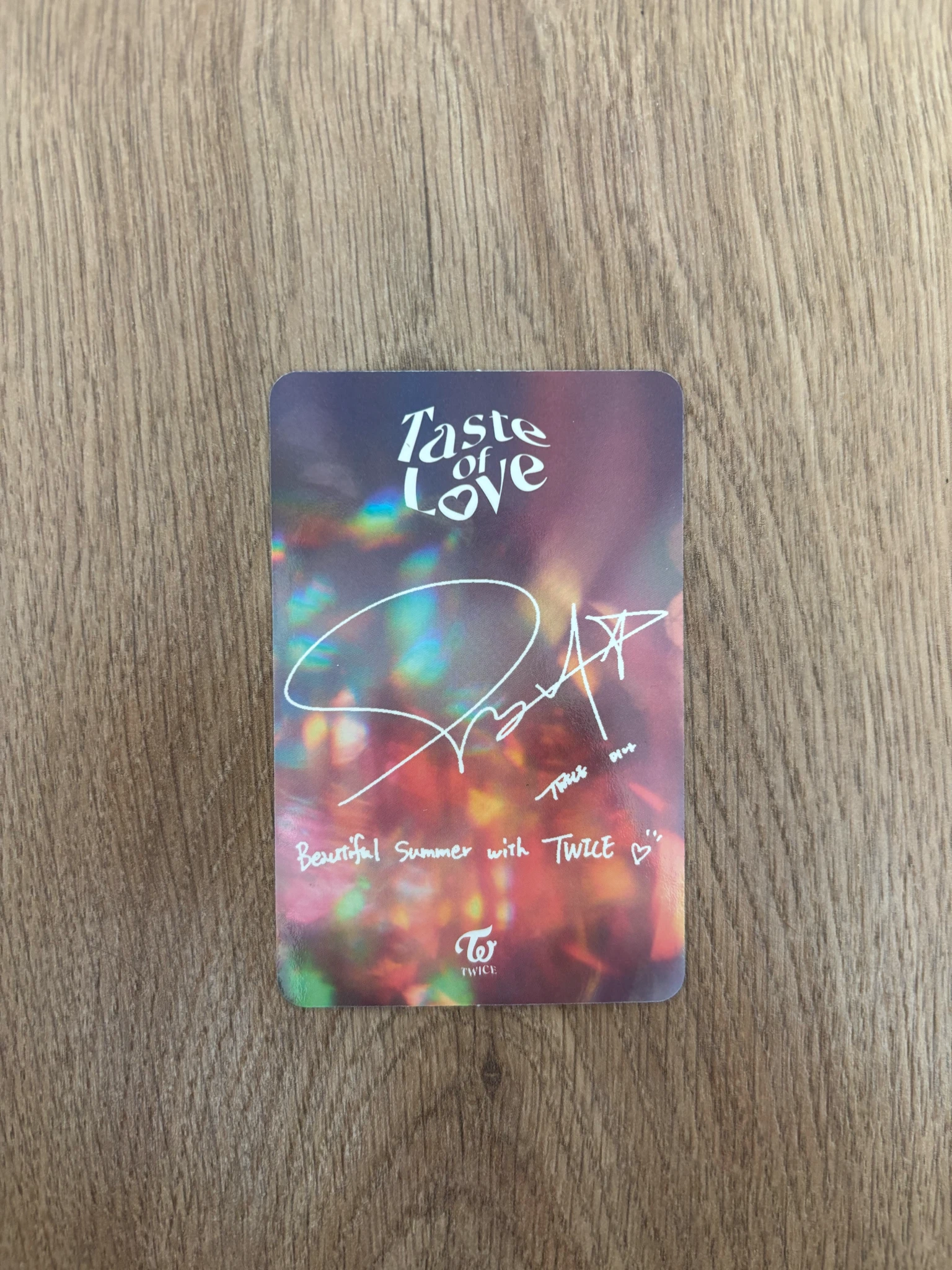 TWICE Mina TWICE - Mina - Taste of Love Album album photocard listing photo 2