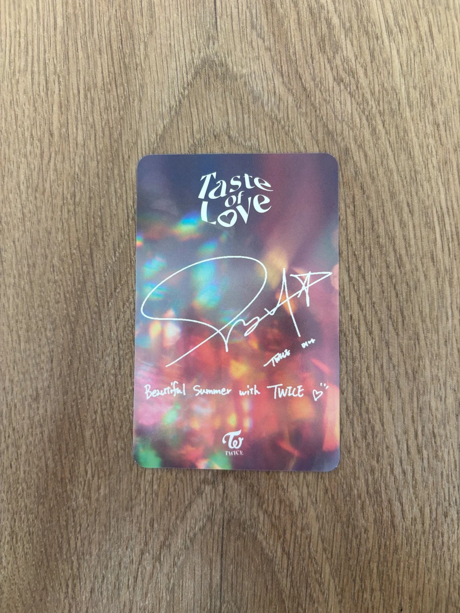 TWICE Mina TWICE - Mina - Taste of Love Album album photocard listing photo 2