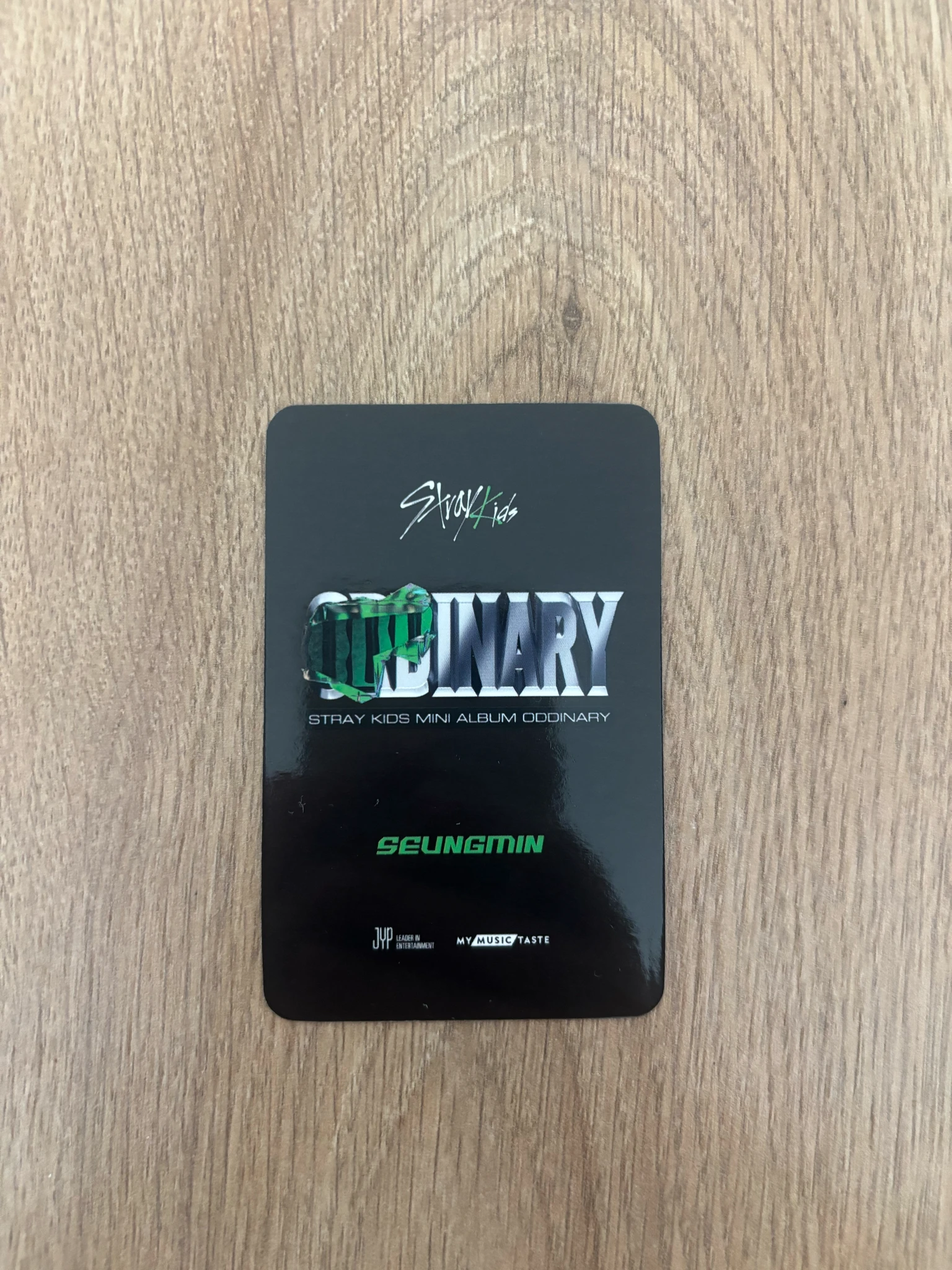 Stray Kids Seungmin Stray Kids - Seungmin - Oddinary Album pre-order benefit (pob) mymusictaste (mmt) video call fansign listing photo 2