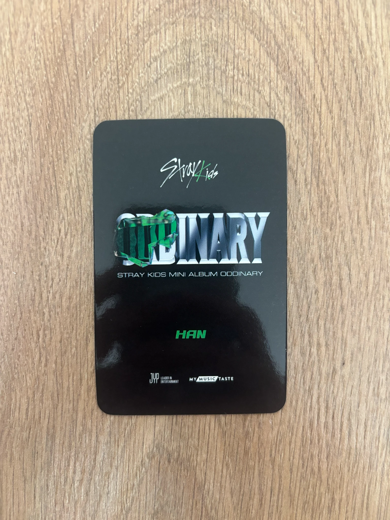 Stray Kids HAN Stray Kids - HAN - Oddinary Album pre-order benefit (pob) mymusictaste (mmt) video call fansign listing photo 2