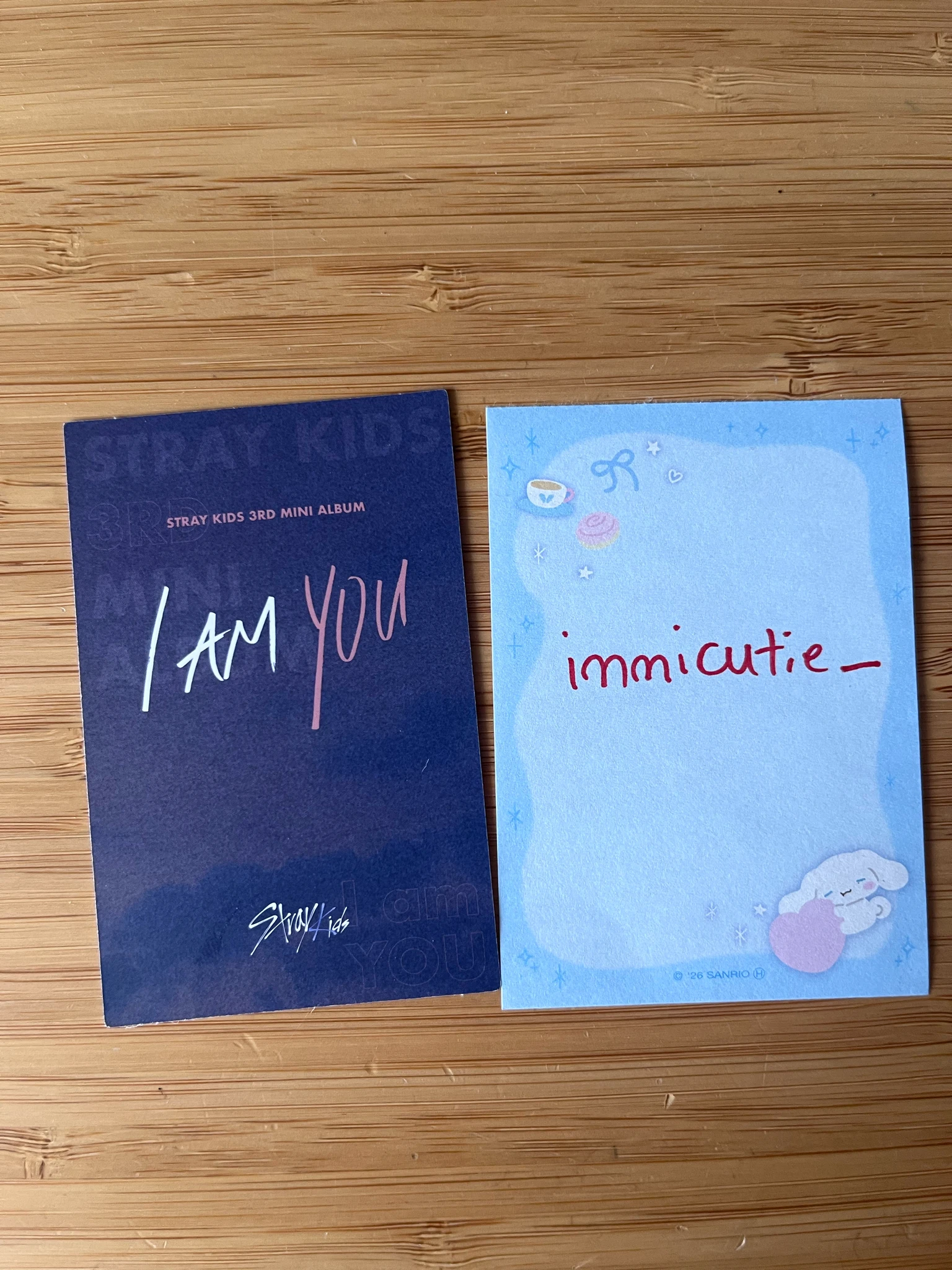 Stray Kids Seungmin Stray Kids - Seungmin - I am YOU Album album photocard pre-order benefit first press only listing photo 2