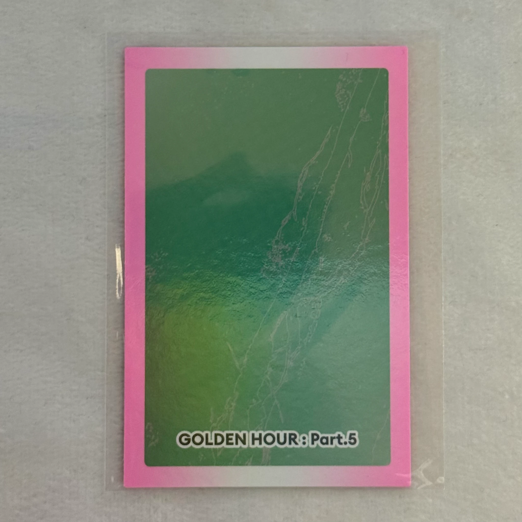 ATEEZ Yeosang ATEEZ - Yeosang - GOLDEN HOUR : Part.5 Album Z version album photocard listing photo 2