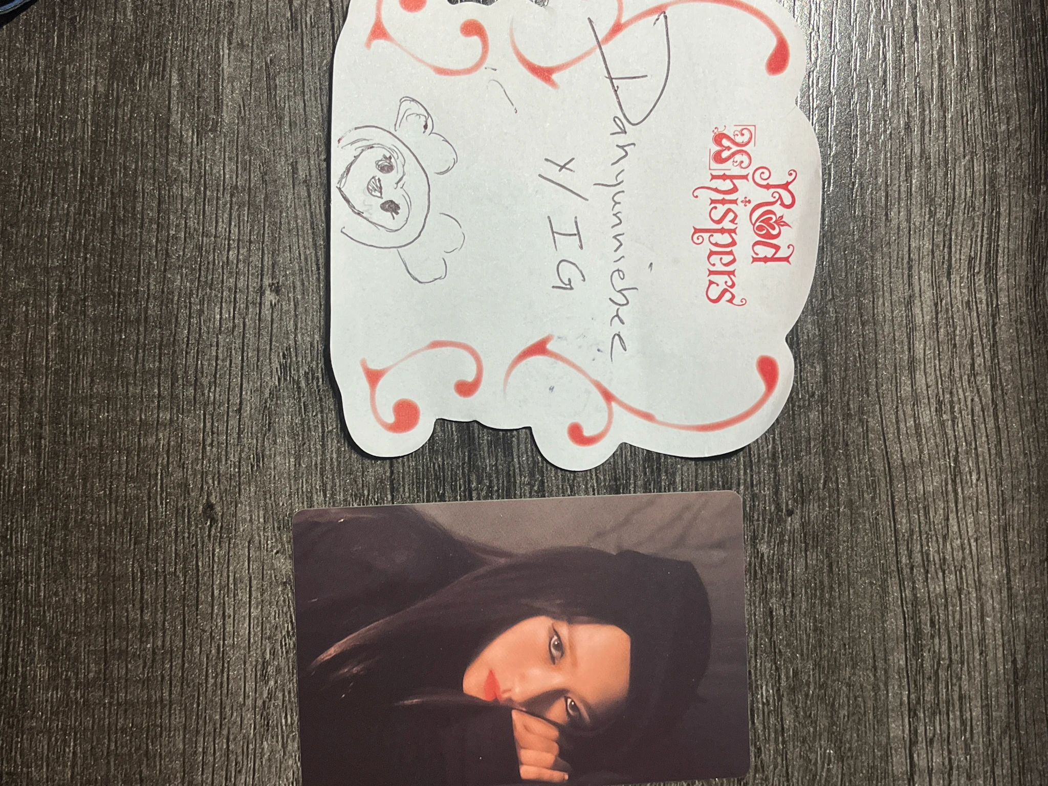 Dreamcatcher Siyeon Dreamcatcher - Siyeon - Fall asleep in the mirror Album album photocard korean album listing photo 2