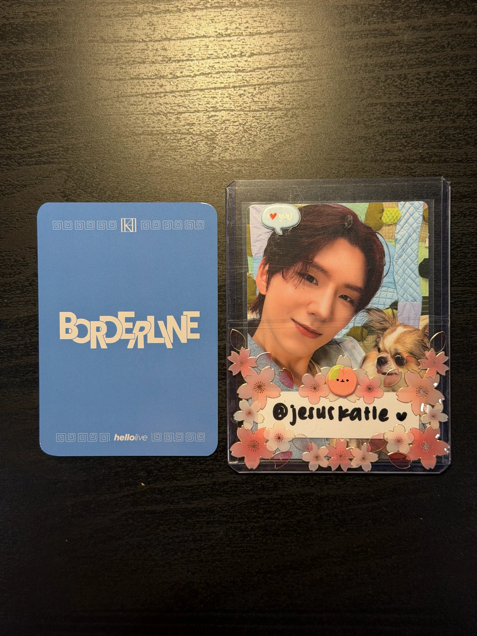 MONSTA X Kihyun MONSTA X - Kihyun - Borderline Album hellolive round 2 solo album video call/fancall listing photo 2