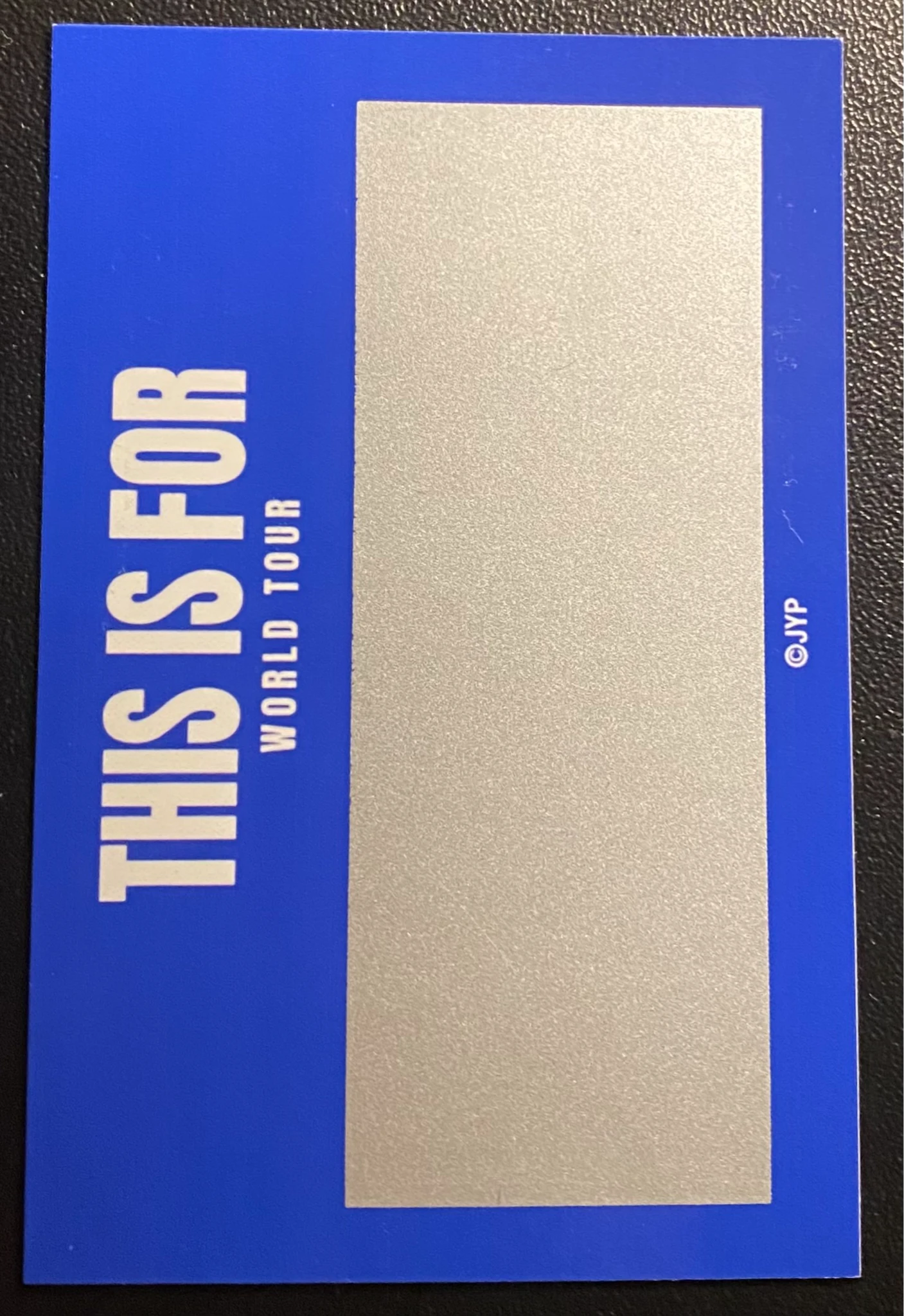TWICE Tzuyu TWICE - Tzuyu - TWICE 6th World Tour THIS IS FOR Event pop-up store merch photocard purchase benefit scratch card listing photo 2