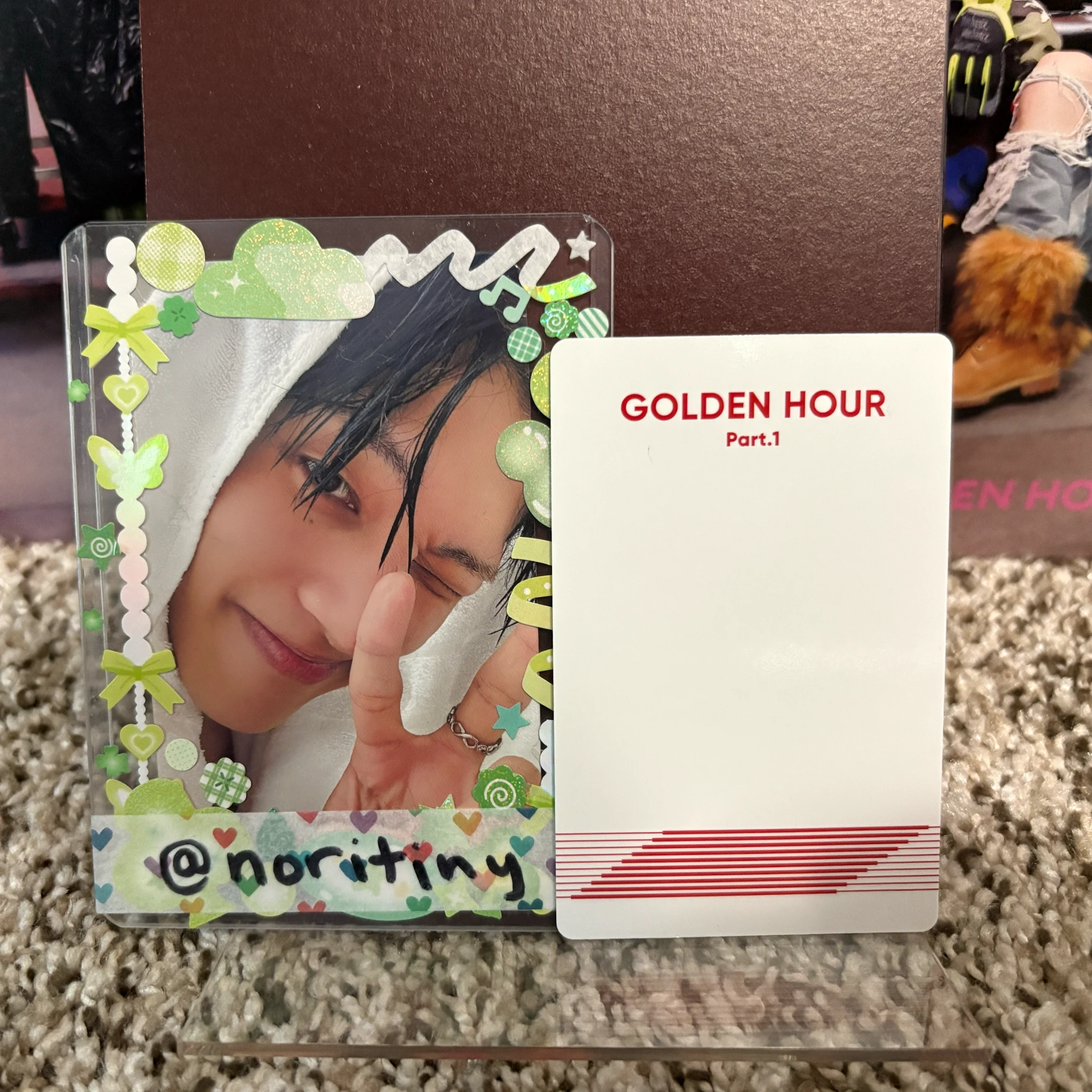 ATEEZ Yunho ATEEZ - Yunho - Golden Hour : Part.1 Album poca album album photocard image card listing photo 2