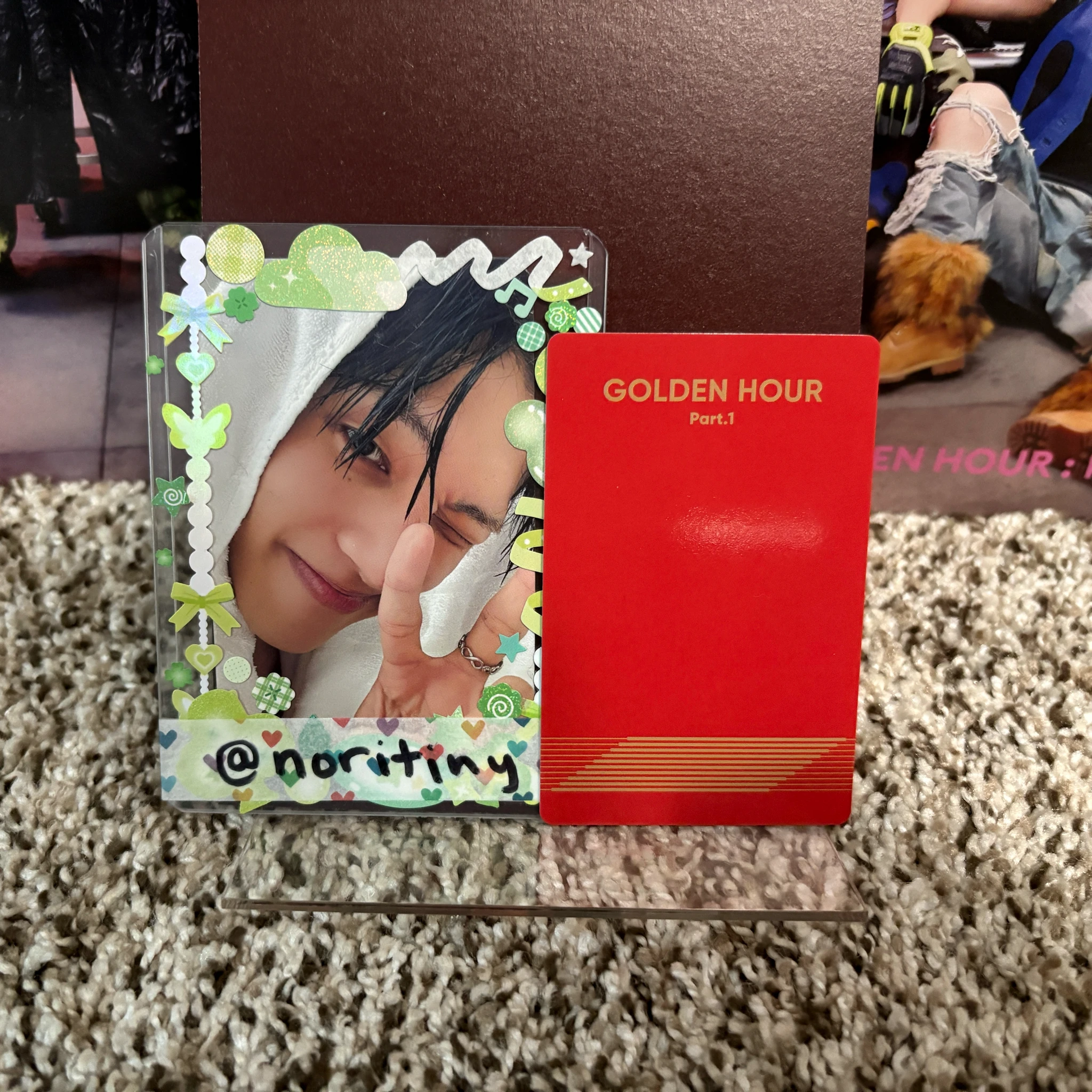 ATEEZ Yeosang ATEEZ - Yeosang - Golden Hour : Part 2 Album album photocard poca album listing photo 2