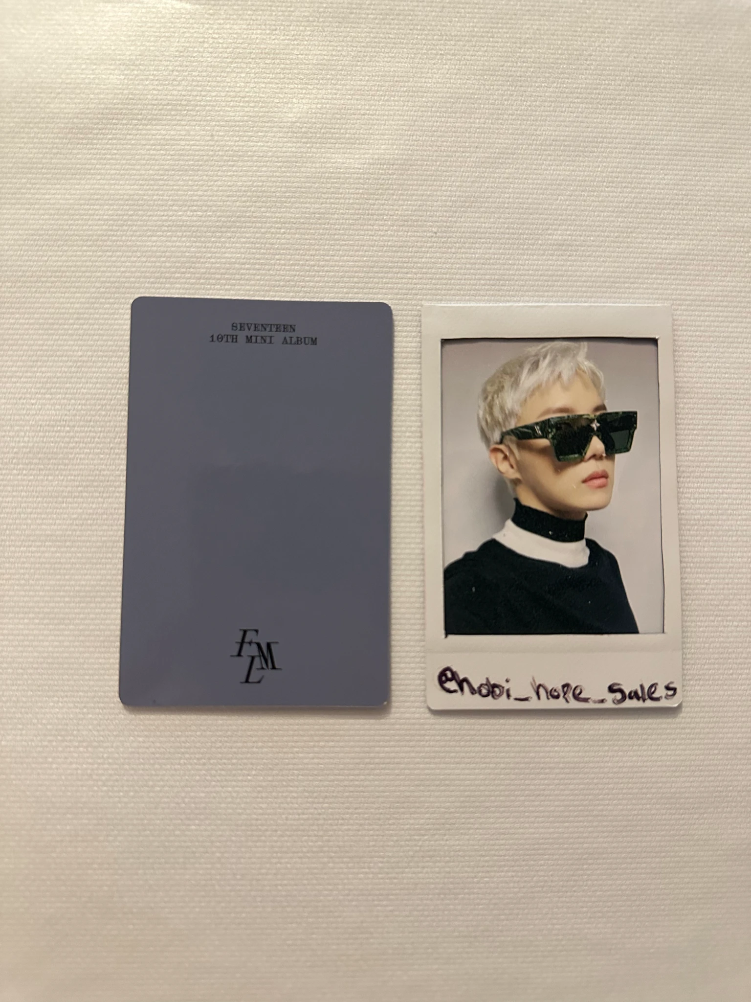 SEVENTEEN Hoshi SEVENTEEN - Hoshi - FML Album target exclusive purchase benefit listing photo 2