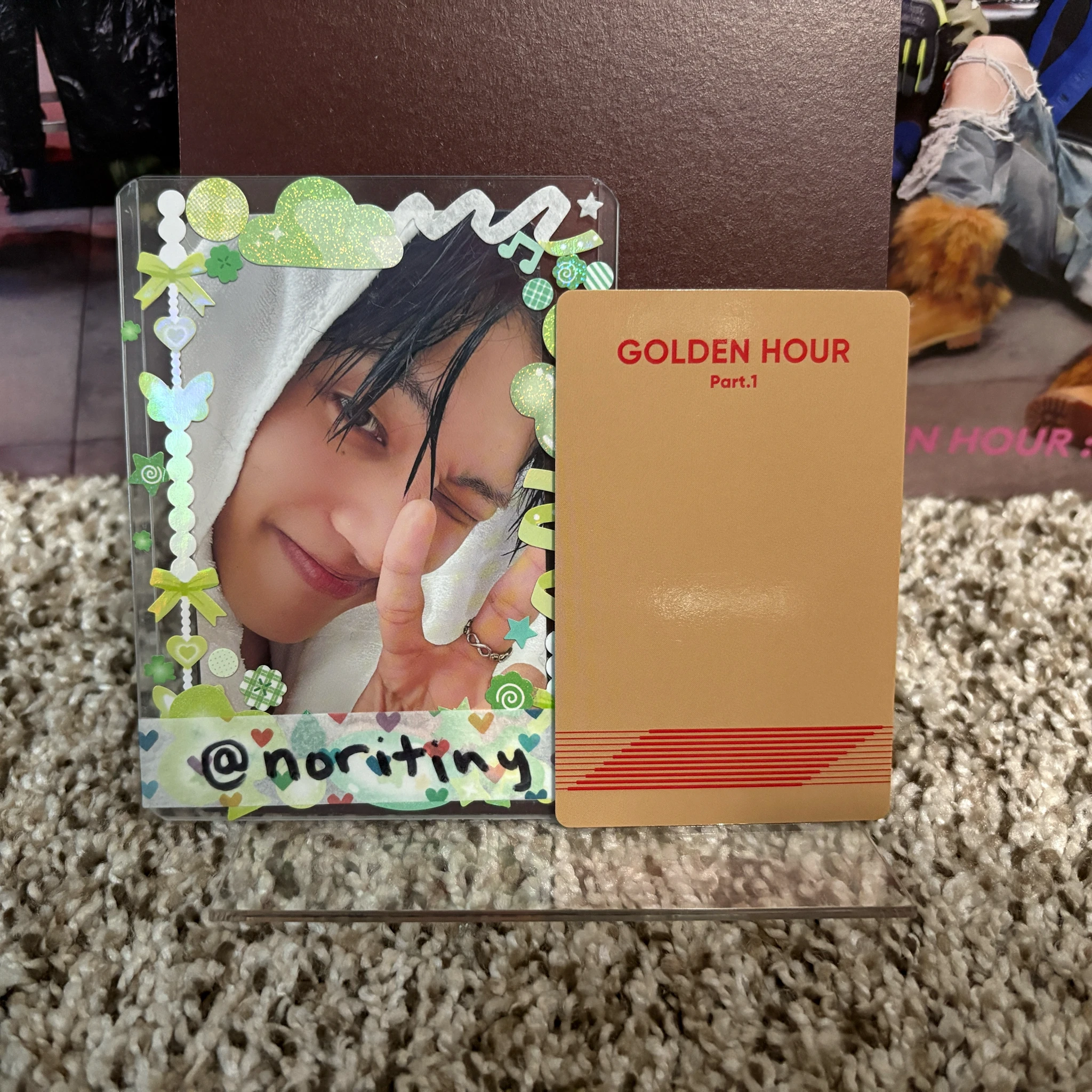 ATEEZ Yeosang ATEEZ - Yeosang - Golden Hour : Part.1 Album poca album Z Ver listing photo 2