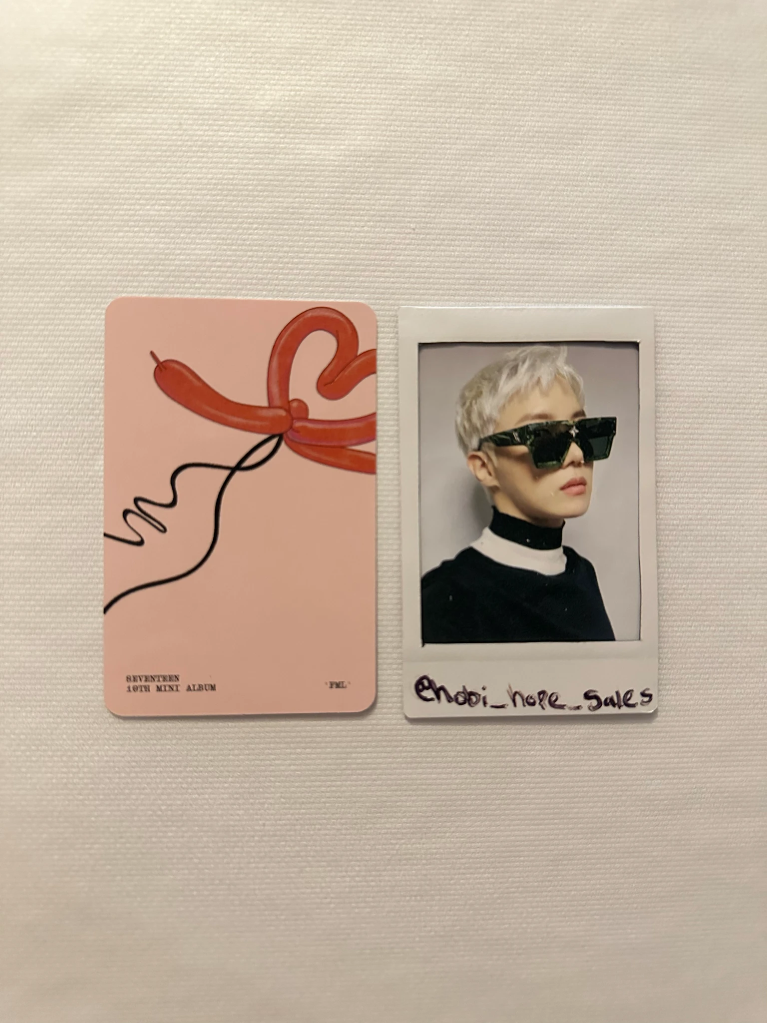 SEVENTEEN Hoshi SEVENTEEN - Hoshi - FML Album album photocard carat ver. listing photo 2