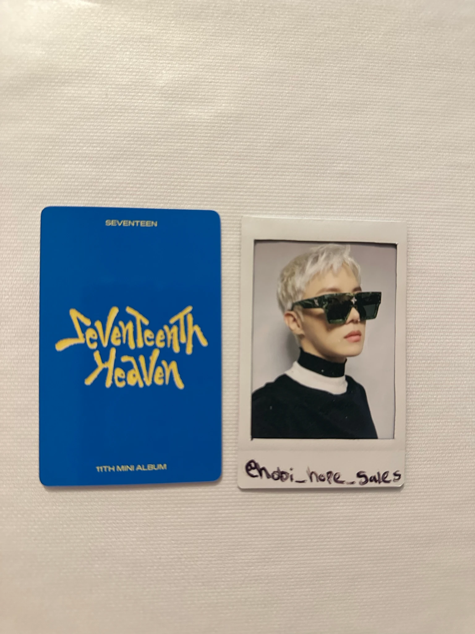 SEVENTEEN Hoshi SEVENTEEN - Hoshi - Seventeenth Heaven Album carat version listing photo 2