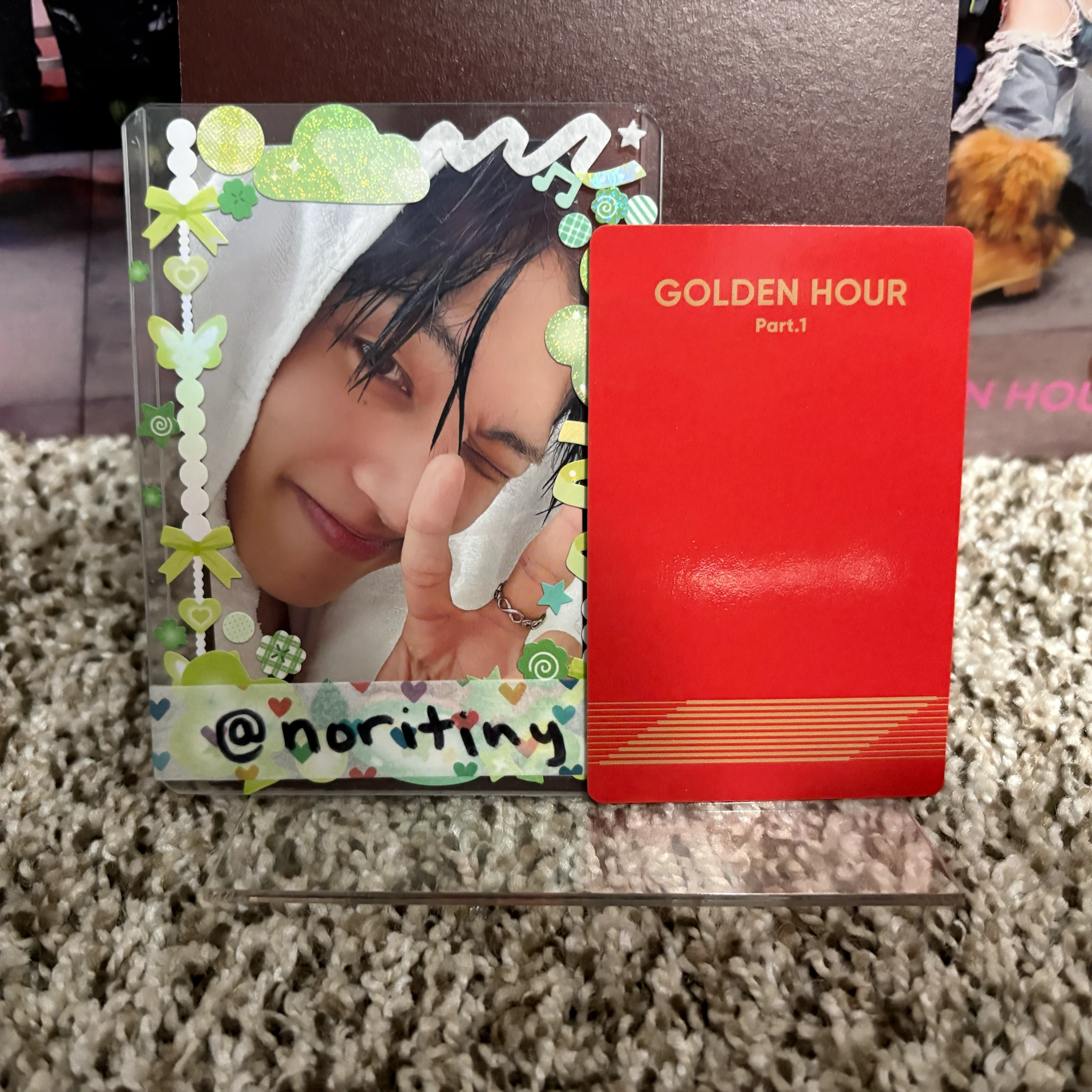 ATEEZ Mingi ATEEZ - Mingi - Golden Hour : Part.1 Album poca album A Ver. album photocard listing photo 2