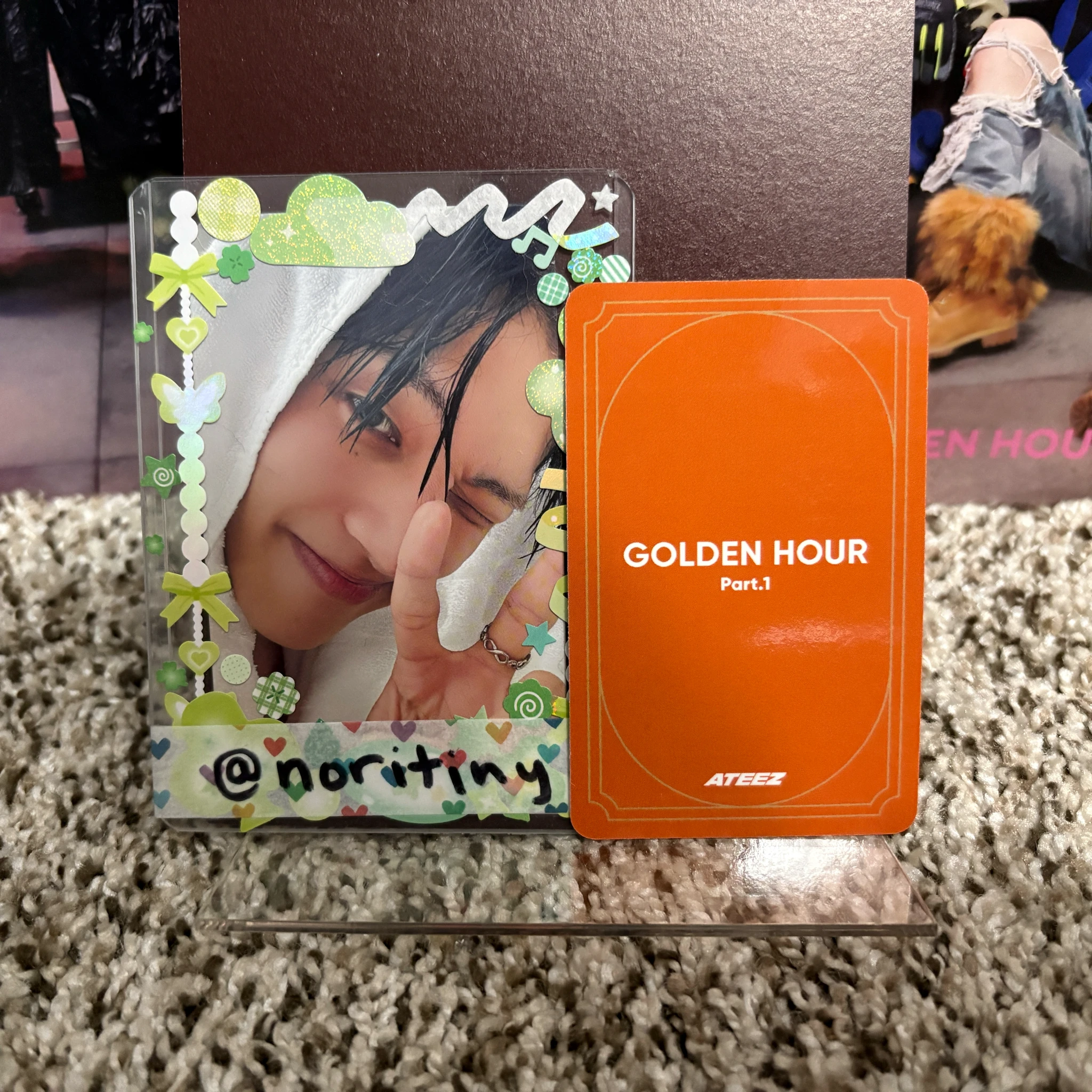 ATEEZ Mingi ATEEZ - Mingi - Golden Hour : Part.1 Album album photocard image card listing photo 2