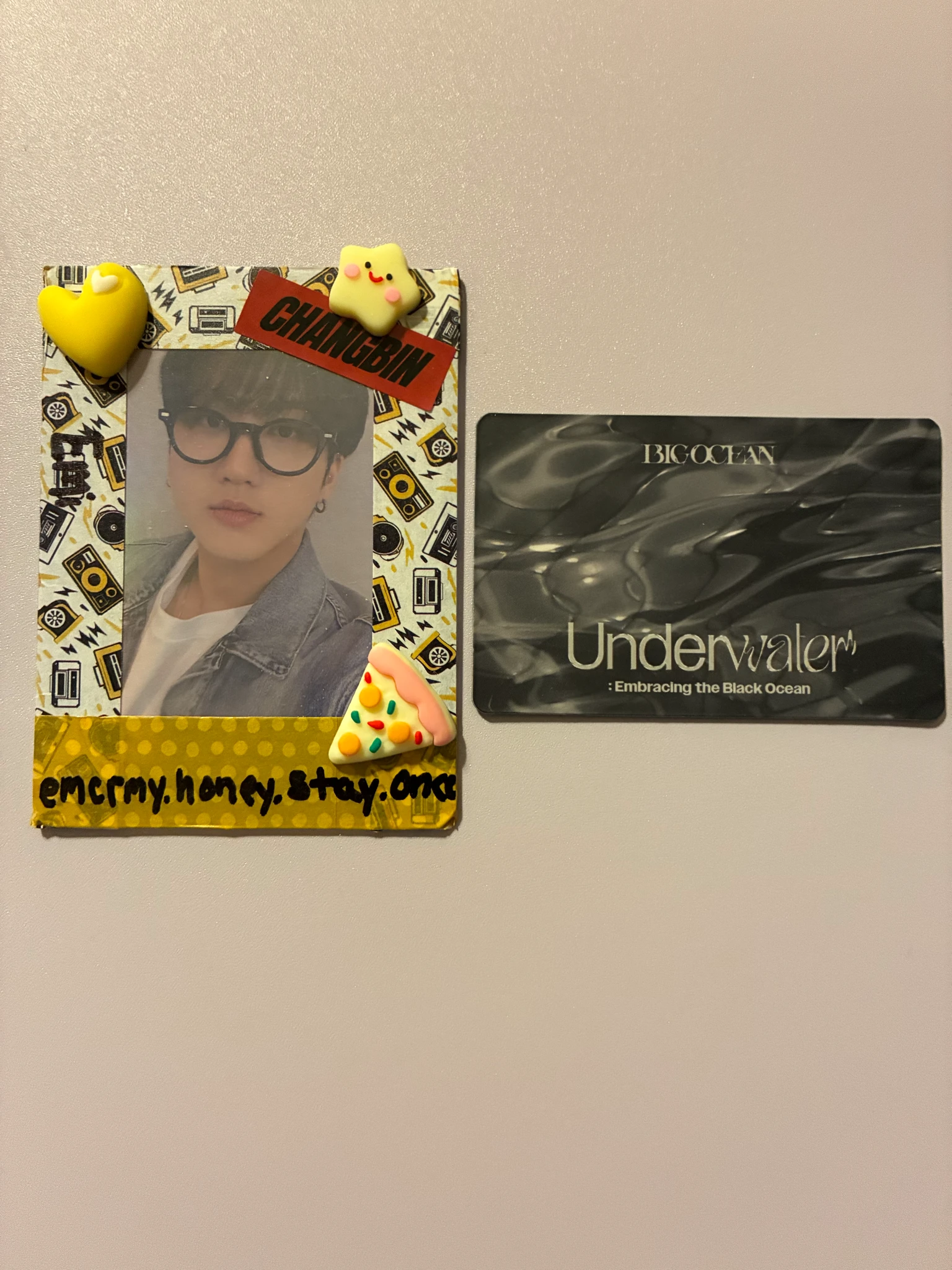 Big Ocean Big Ocean - Underwater Album album photocard group photocard lenticular horizontal listing photo 2