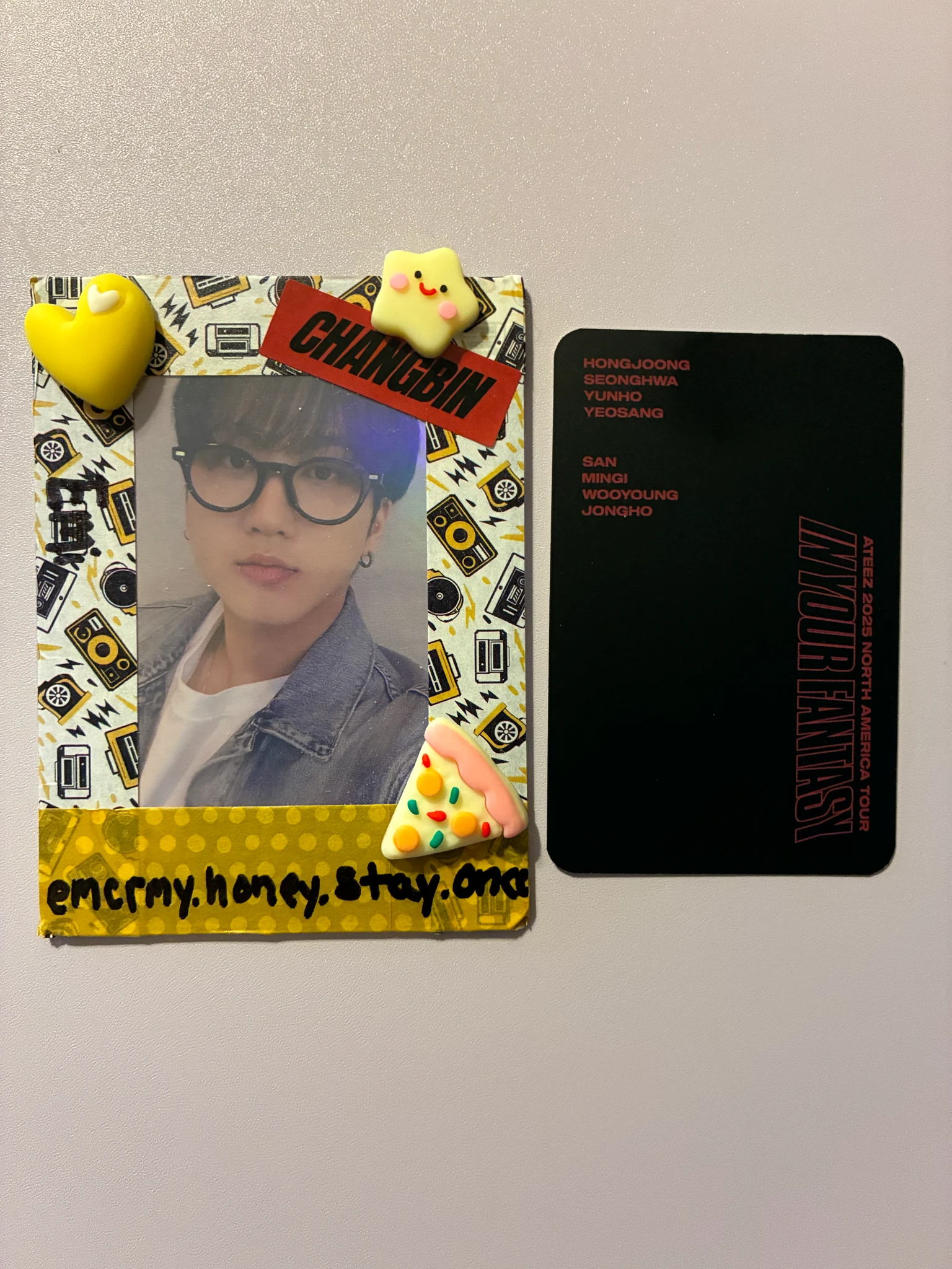 ATEEZ Hongjoong ATEEZ - Hongjoong - In Your Fantasy World Tour Event pop-up store lucky draw listing photo 2
