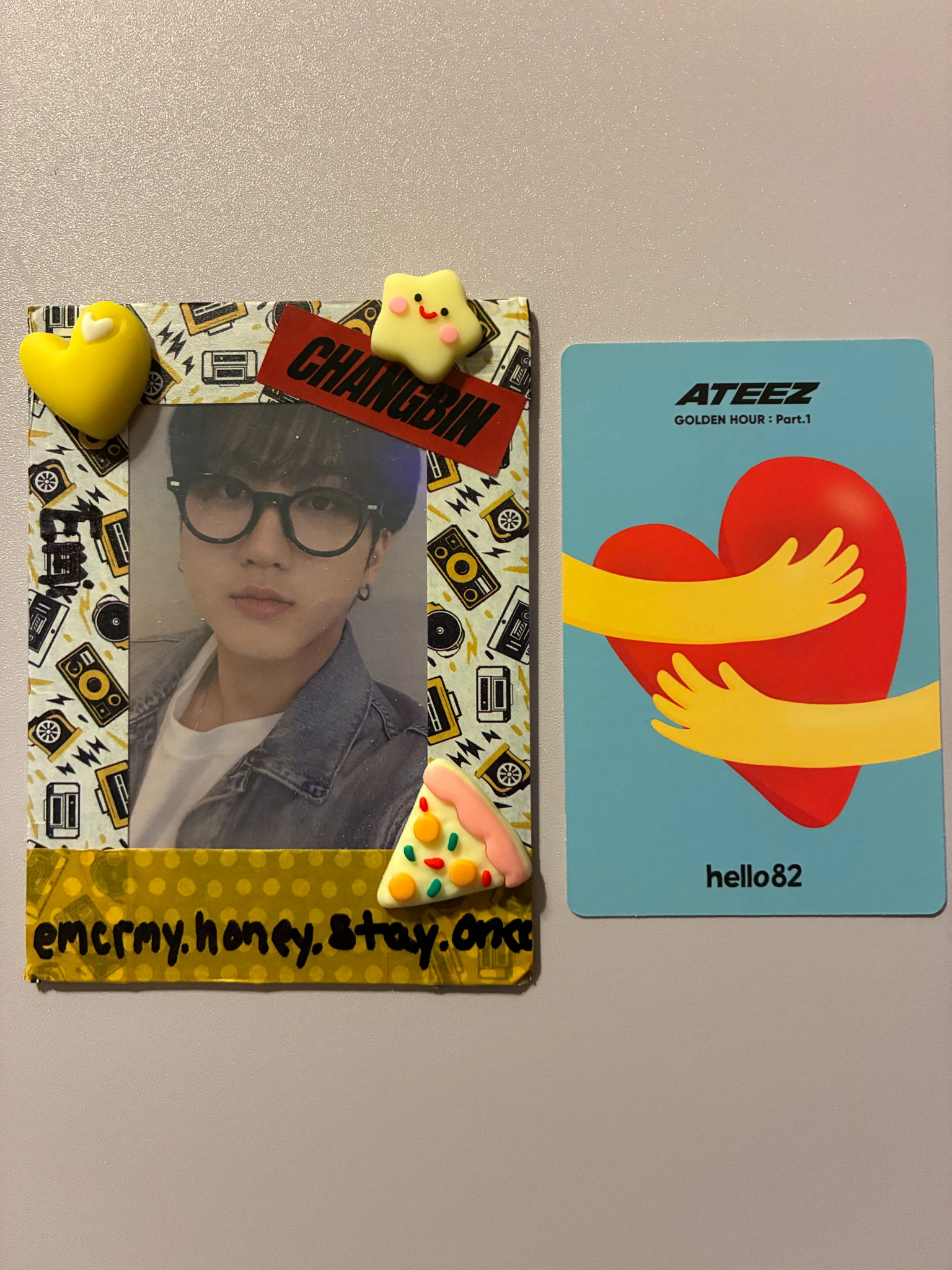 ATEEZ Yeosang ATEEZ - Yeosang - Golden Hour : Part.1 Album Hello82 hug ver listing photo 2