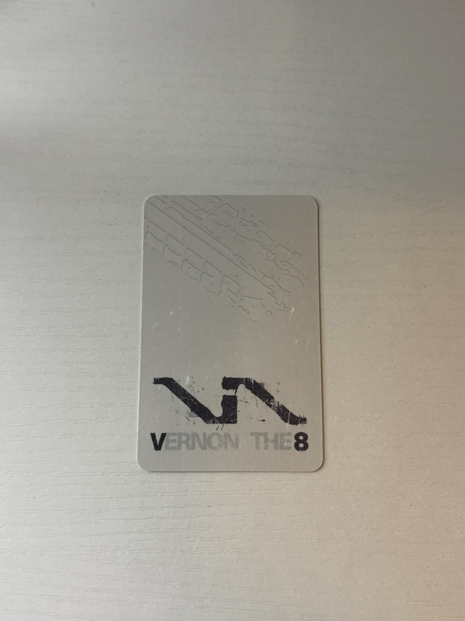SEVENTEEN SEVENTEEN - Vernon & The8 - V8 Album standard version album photocard listing photo 2