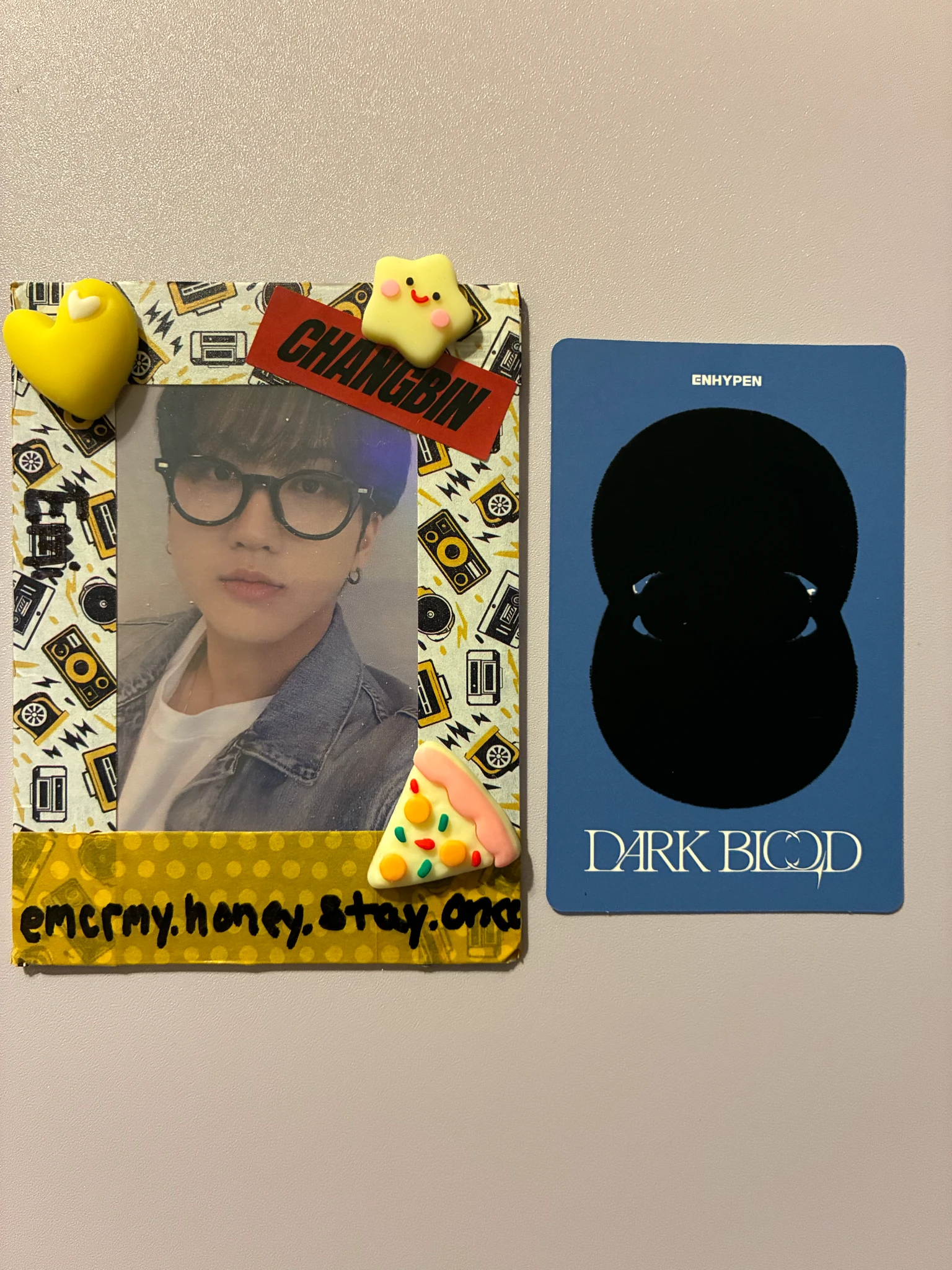 ENHYPEN Sunoo ENHYPEN - Sunoo - DARK BLOOD Album album photocard half version message card listing photo 2