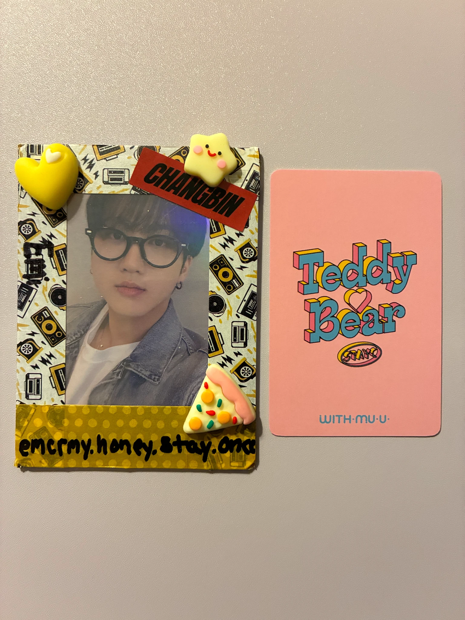 STAYC Sumin STAYC - Teddy Bear Album withmuu fansign round 1 listing photo 2
